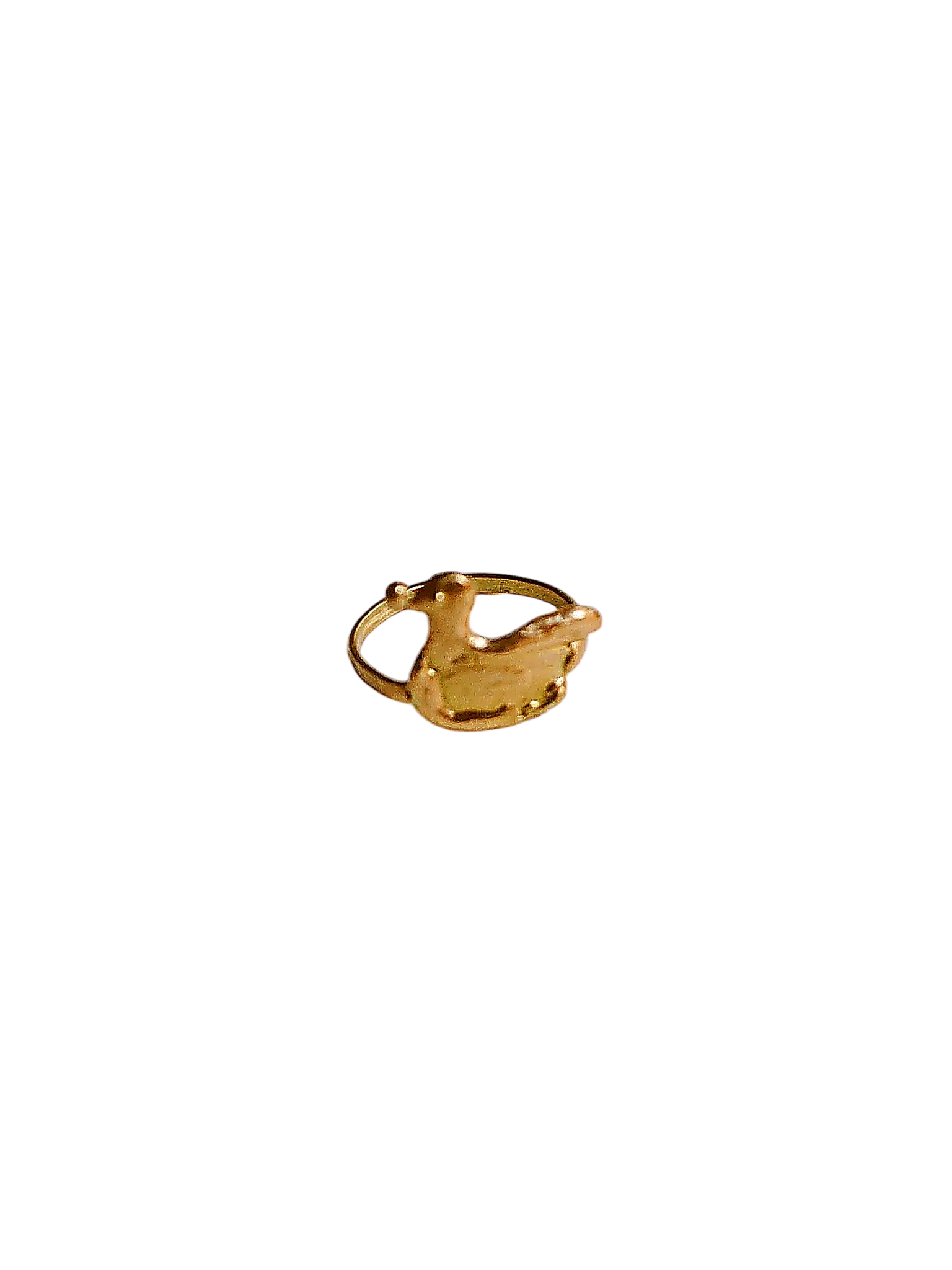 Duckling Ring 18 CT gold
