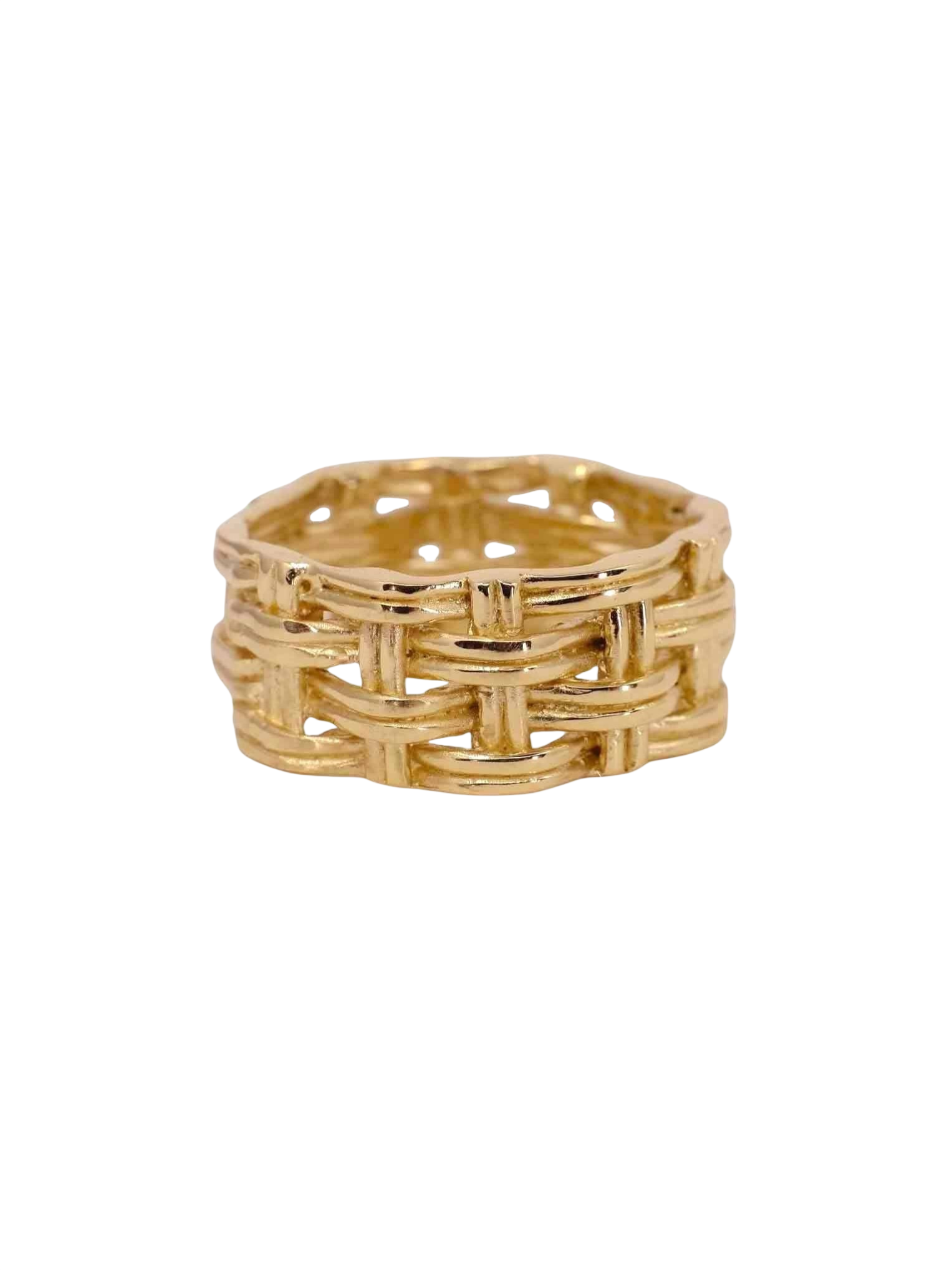 Wide weave band