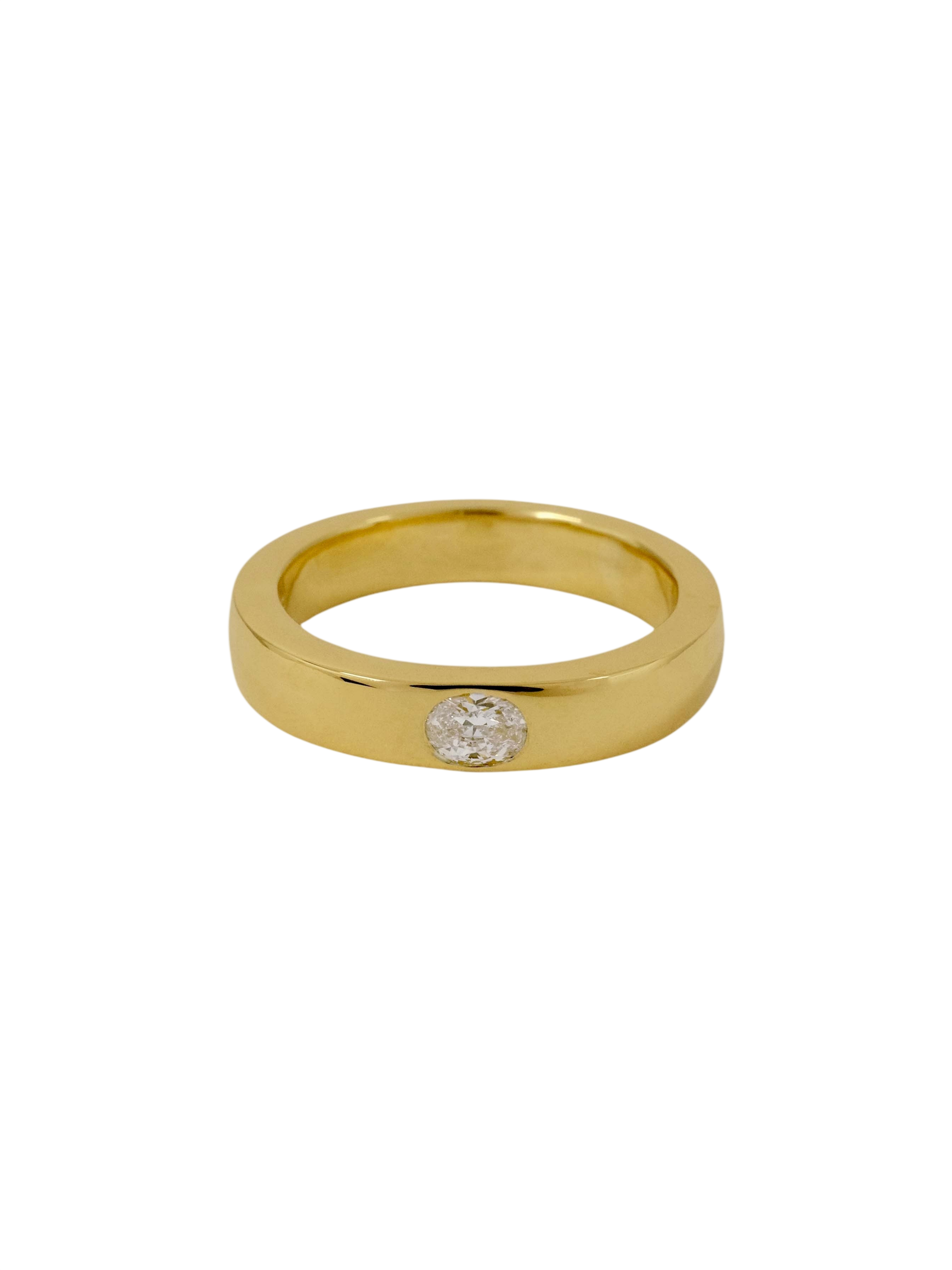 Diamond inlay band