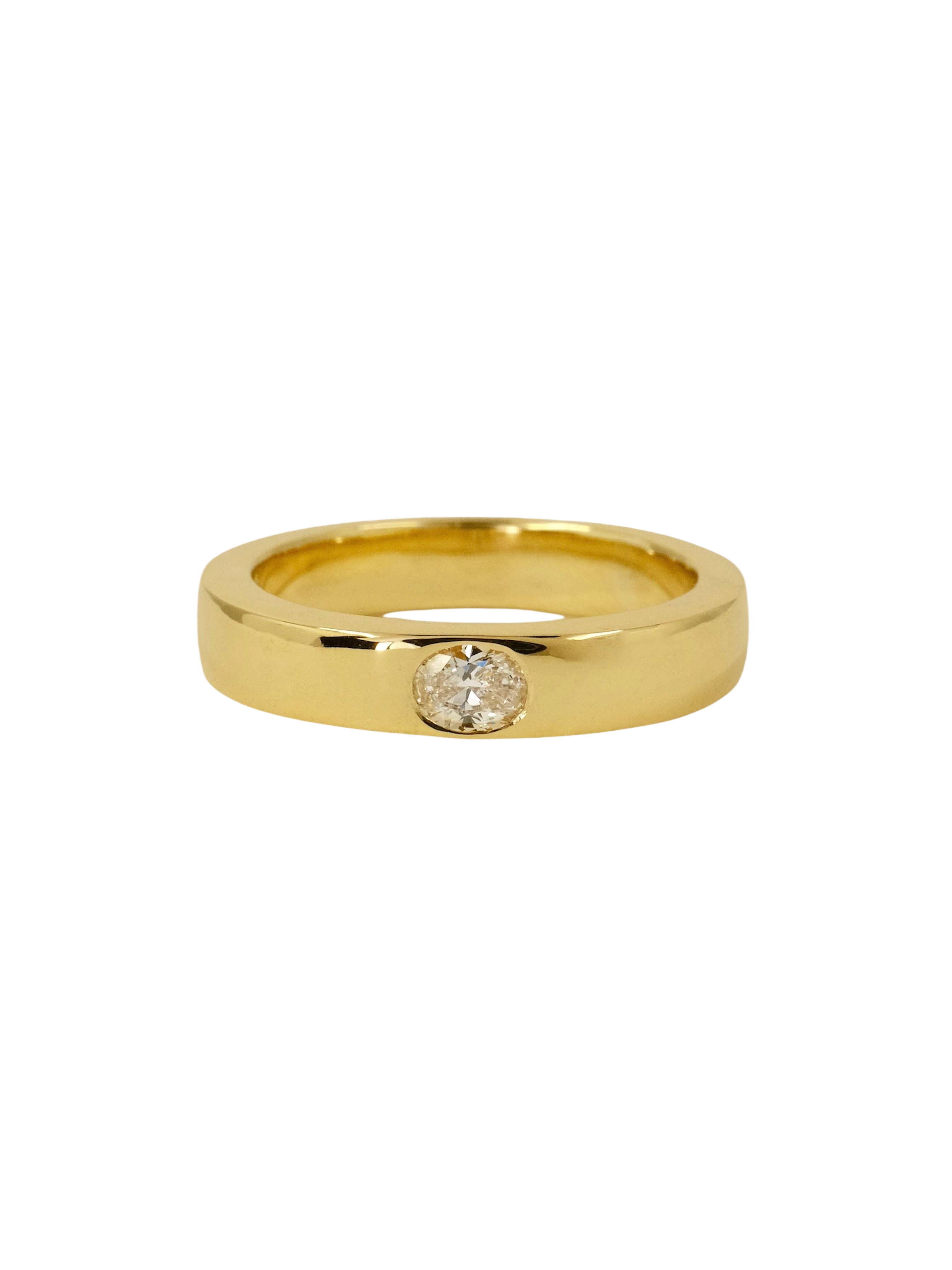 Diamond inlay band