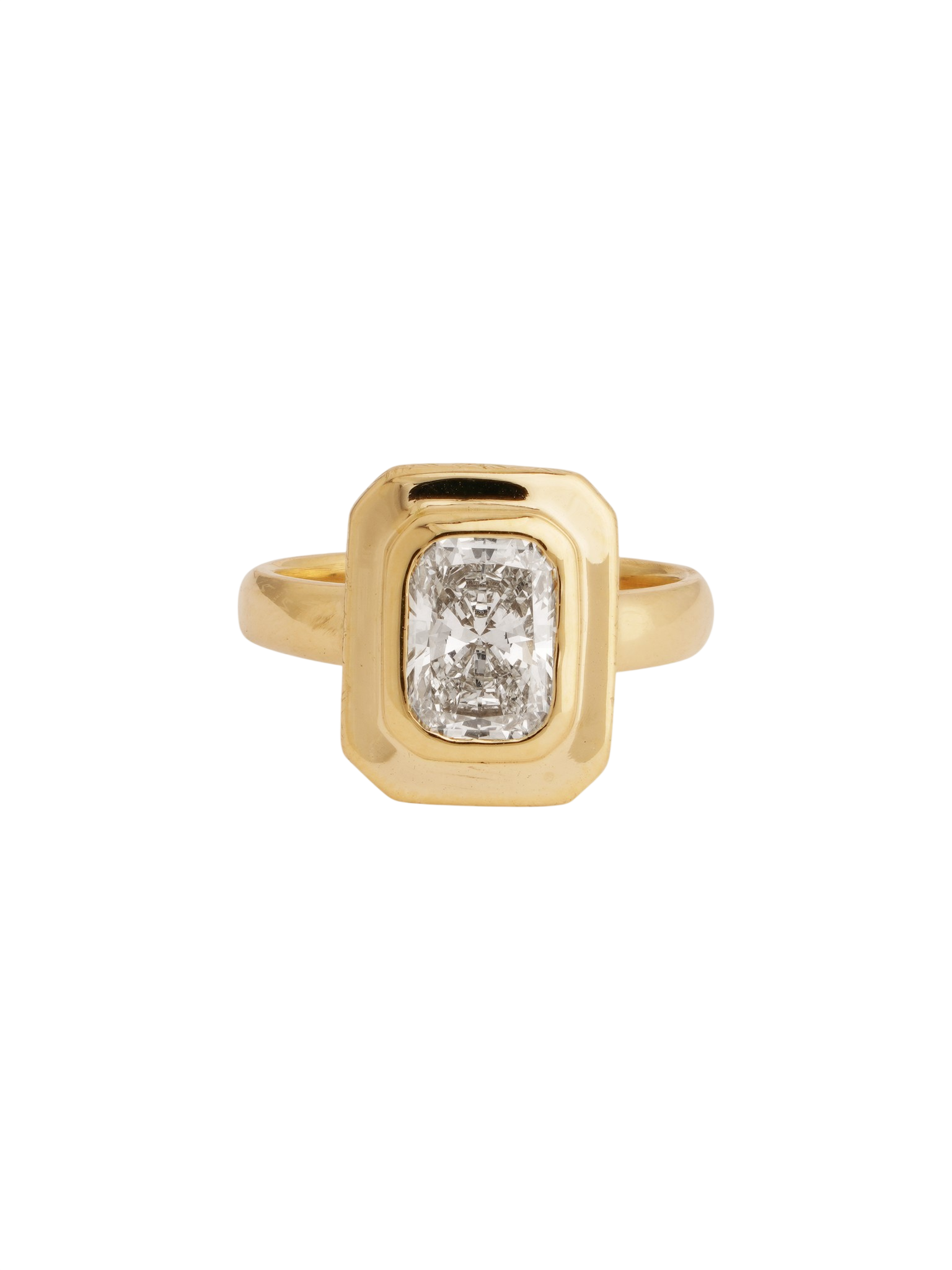 Diamond tier ring