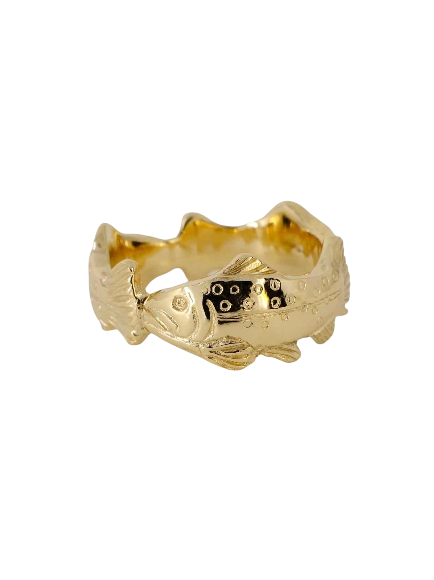 Eternal Trout Ring In Gold