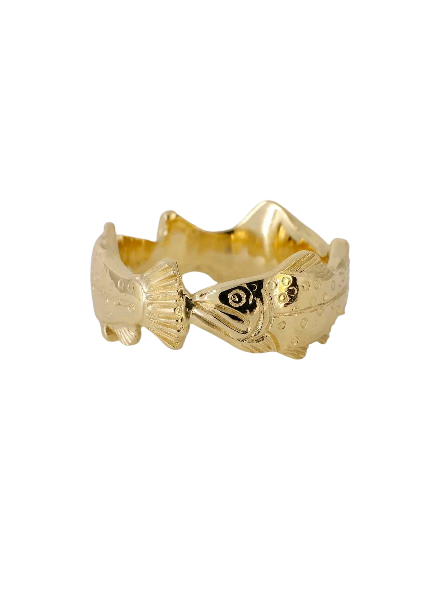 Eternal Trout Ring In Gold
