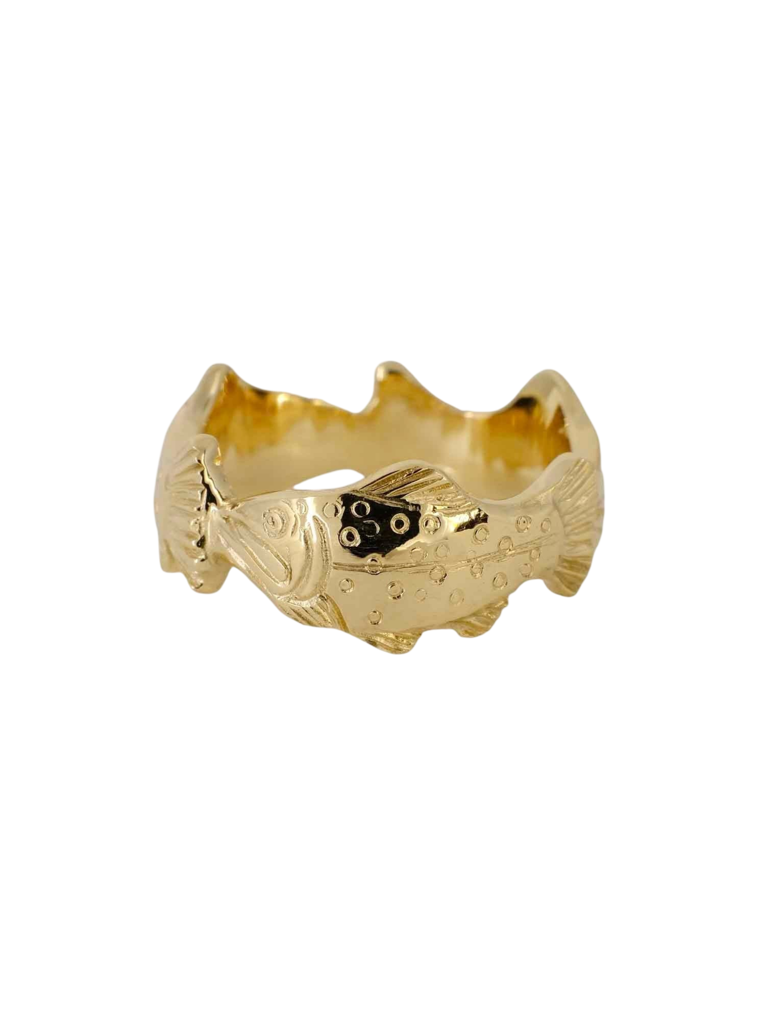 Eternal Trout Ring In Gold