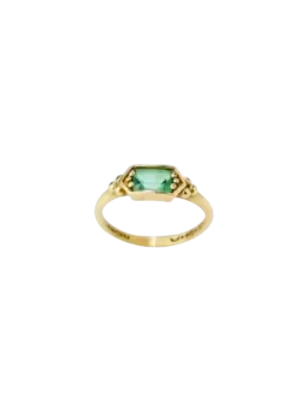 Pithos in green tourmaline