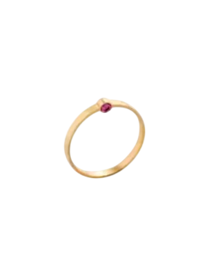 Cassini ring in ruby