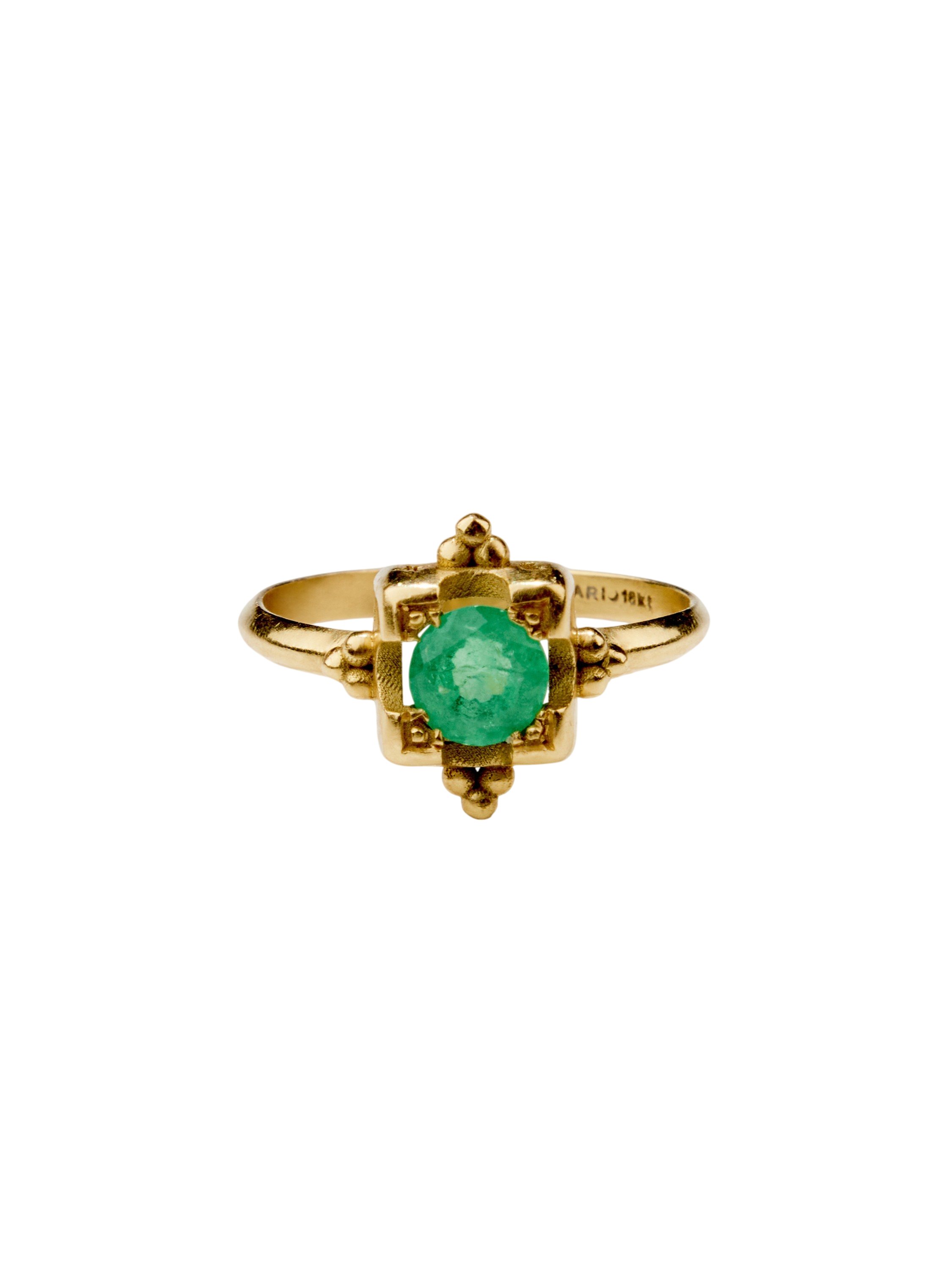 Estella ring in emerald