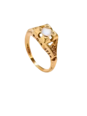 Pandora chevalier in rainbow moonstone