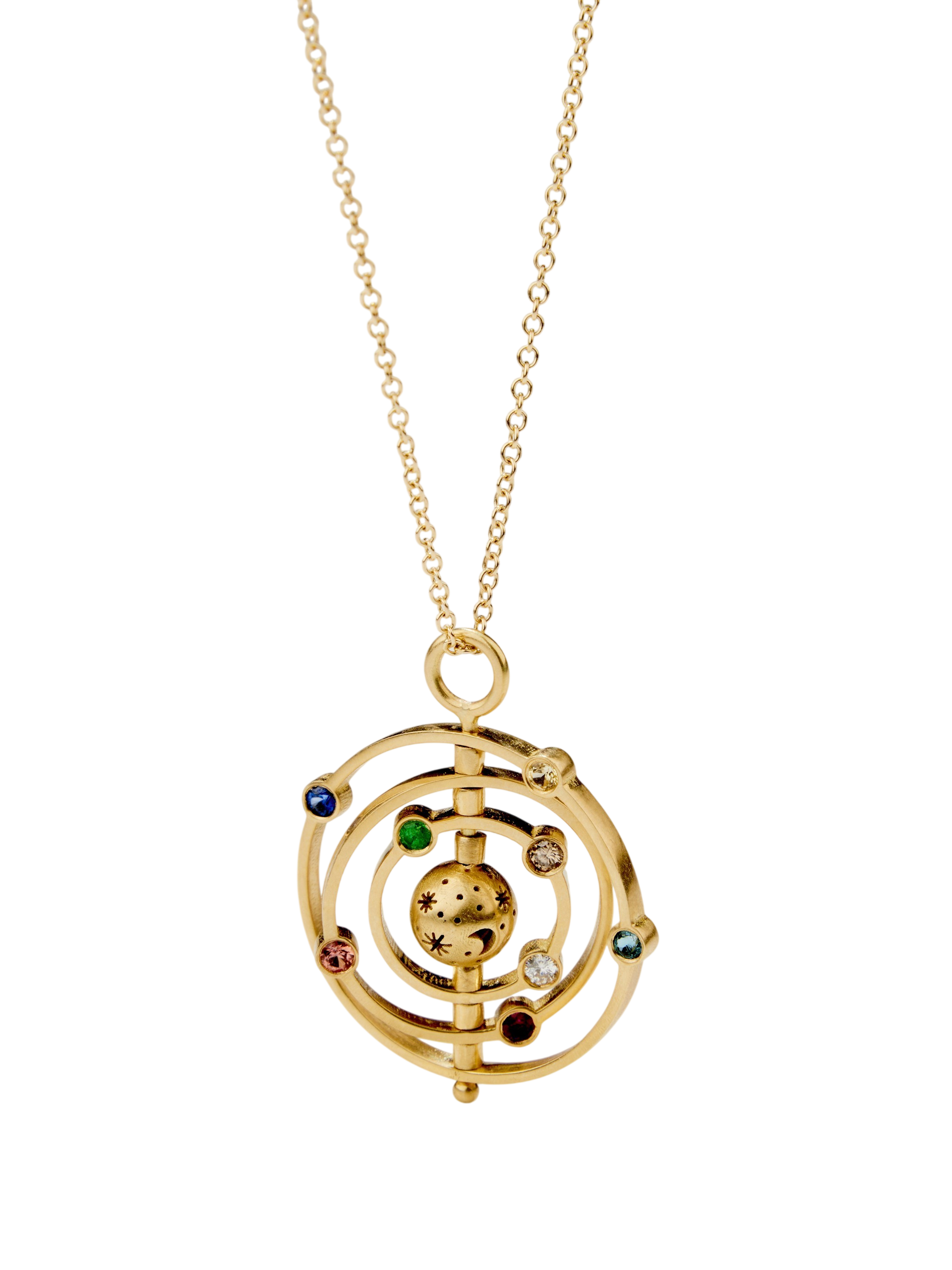 Orbit with engraved center