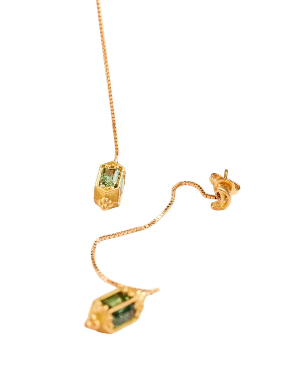 Long bardi earrings