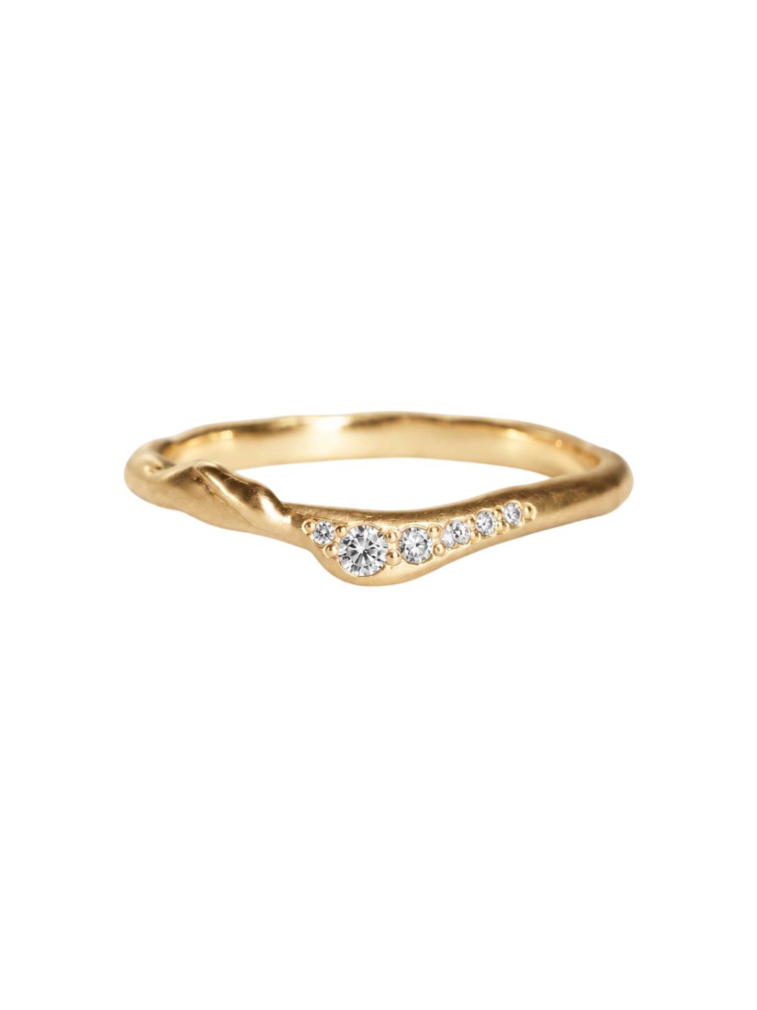 Leave To Dry Graduating Diamond Ring