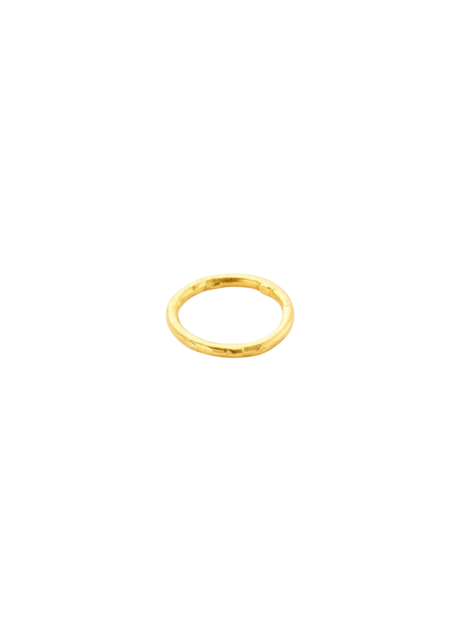 22kt Gold Wobbly Band