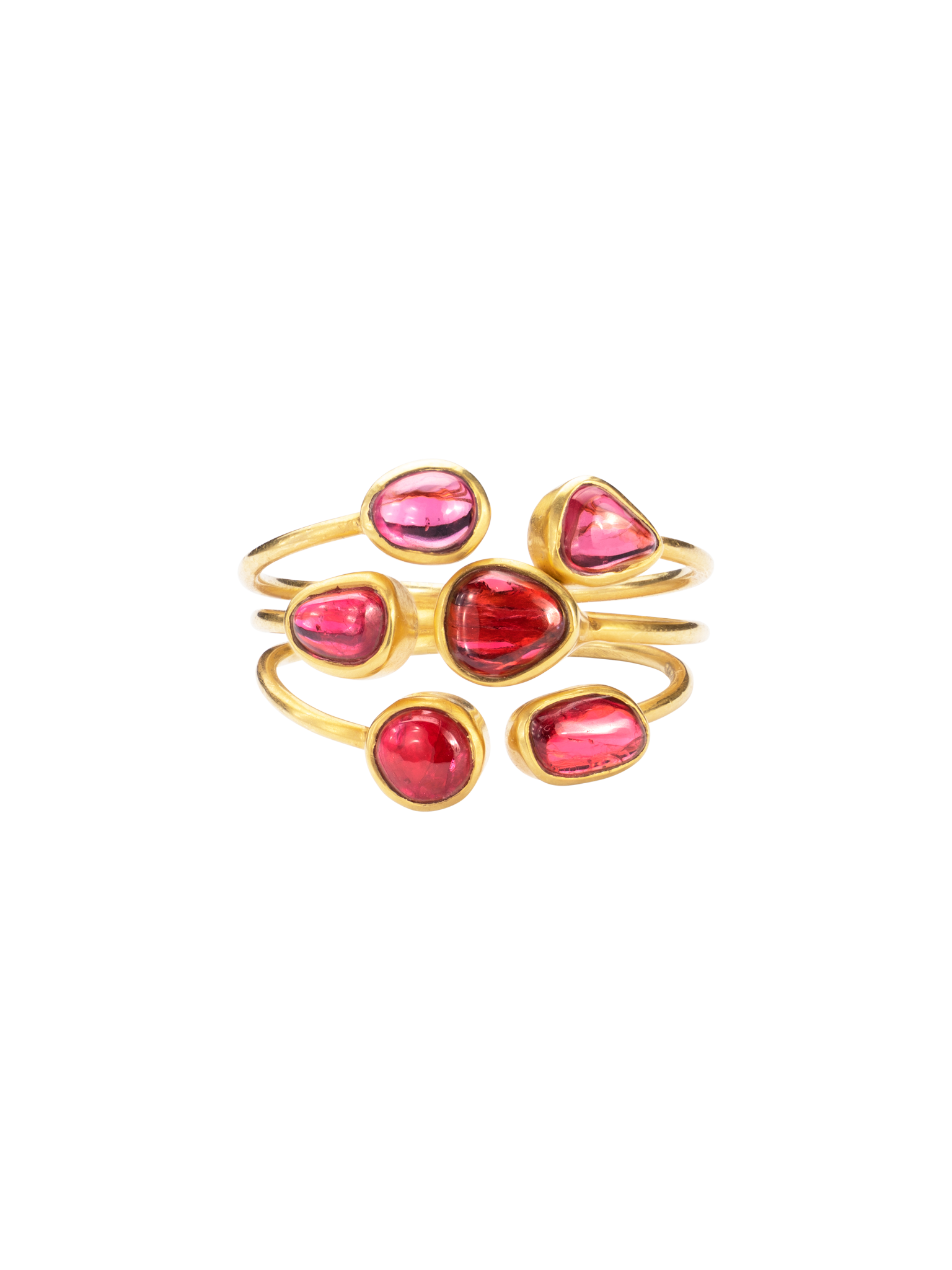 Rosy dawn small almost ring