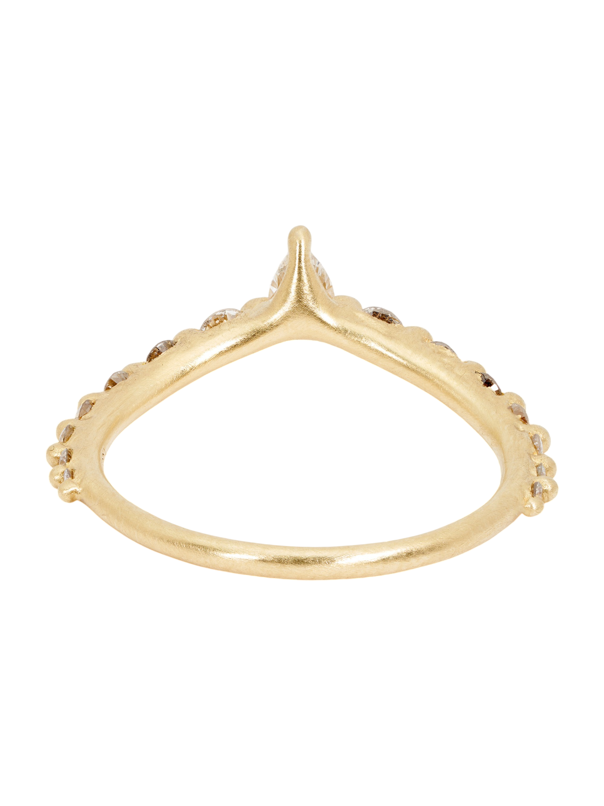 Diamond Danube Petal Ring