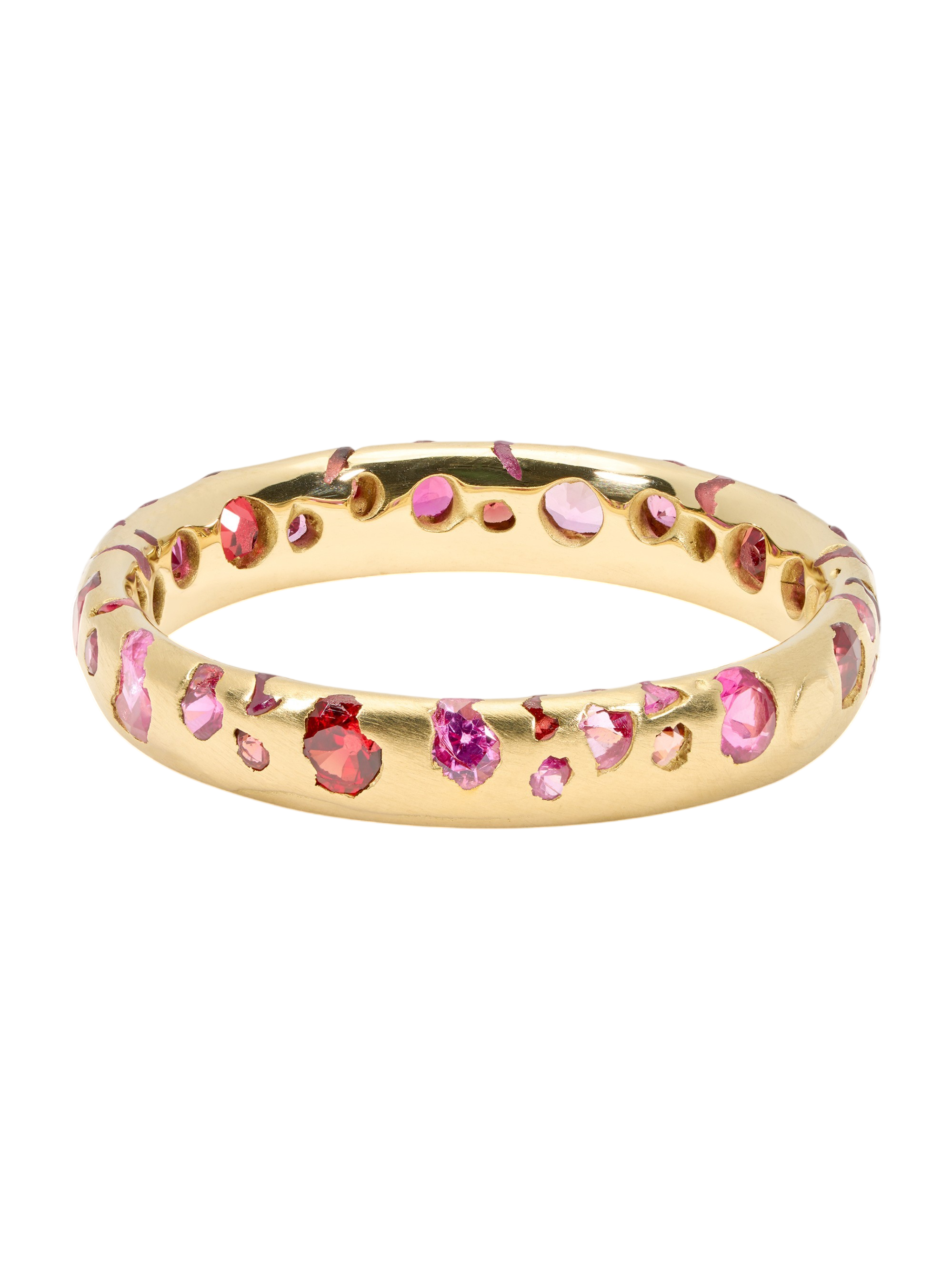 Plum Blossom Confetti Ring