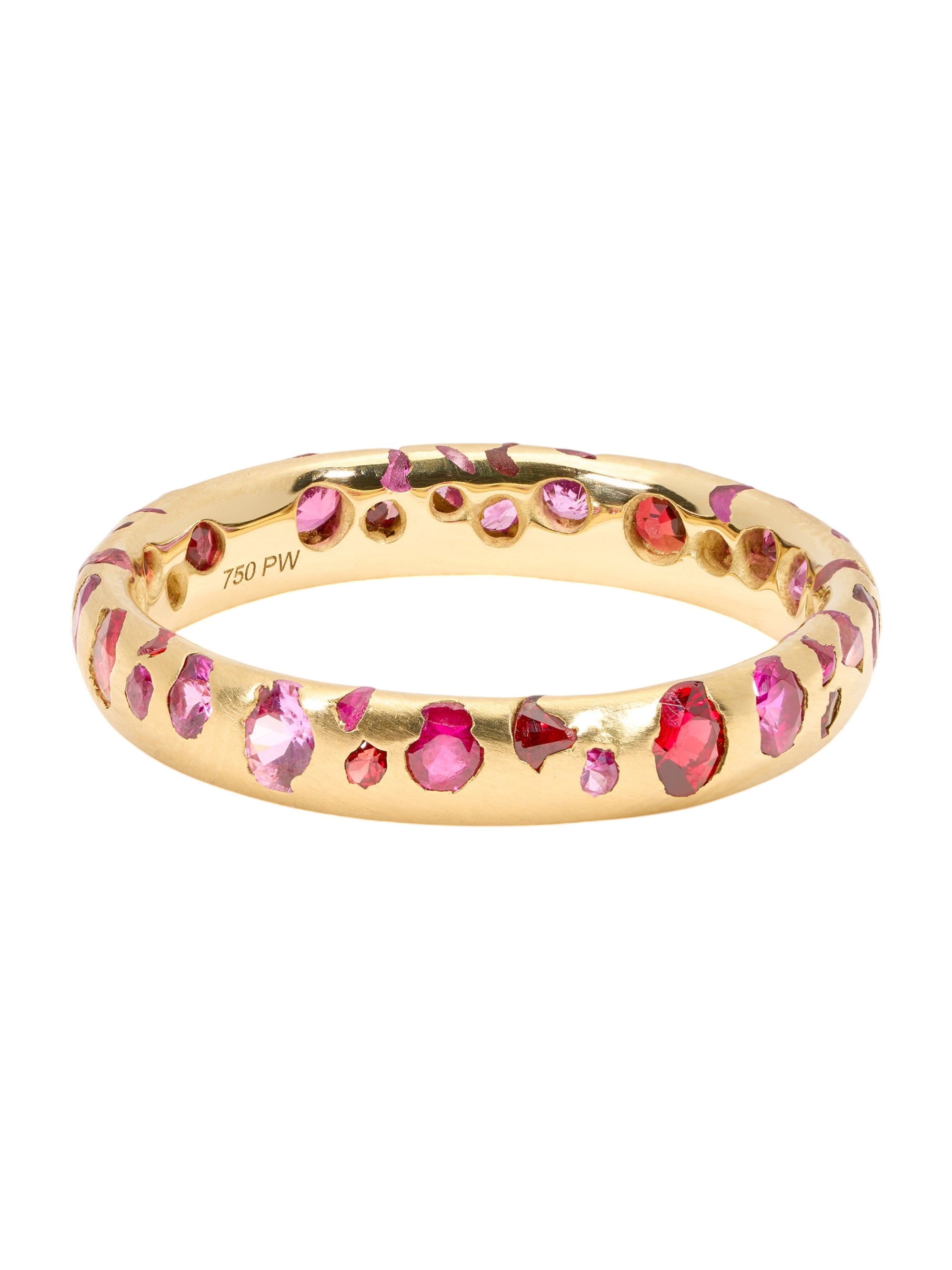 Plum Blossom Confetti Ring