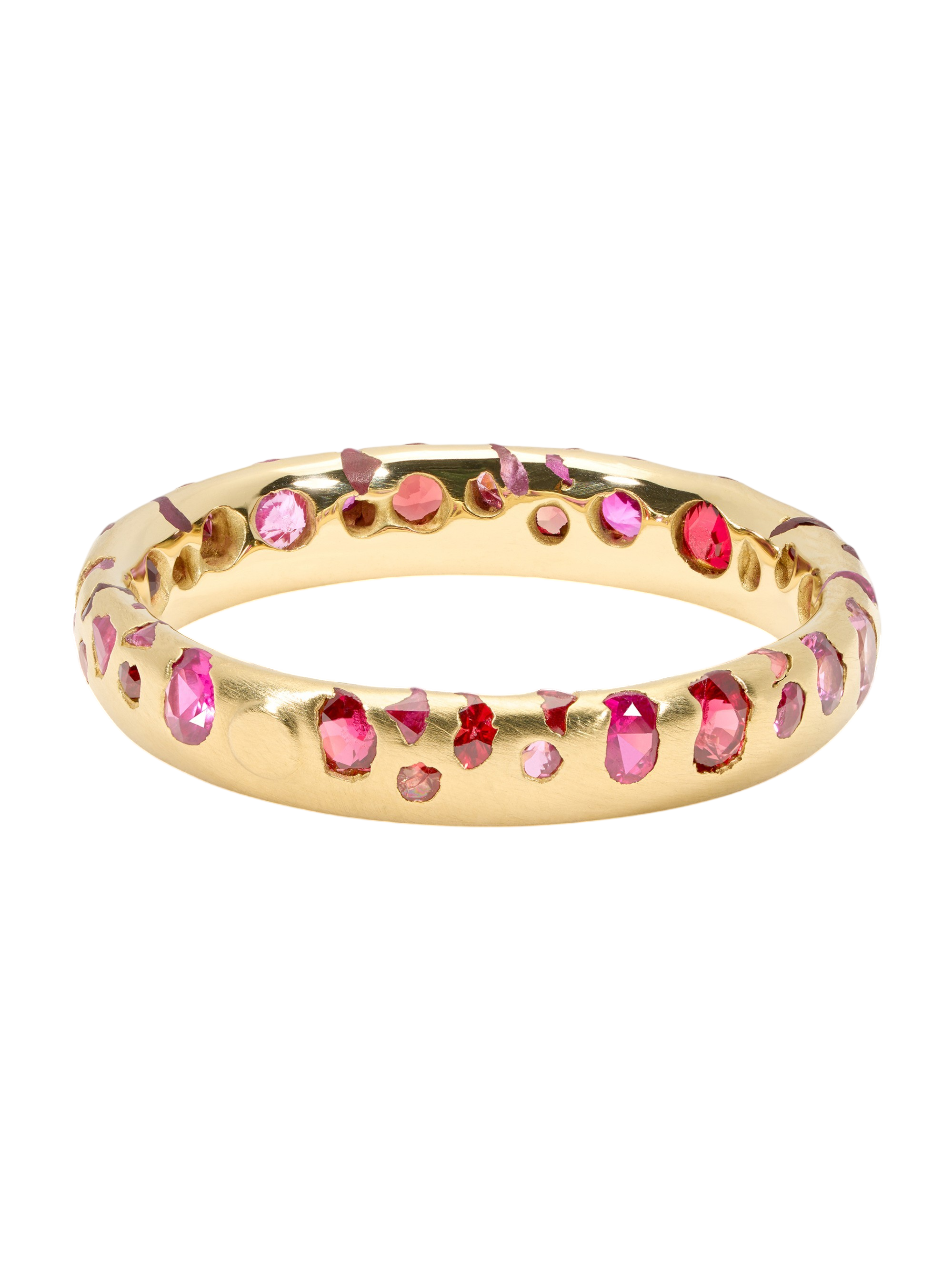 Plum Blossom Confetti Ring