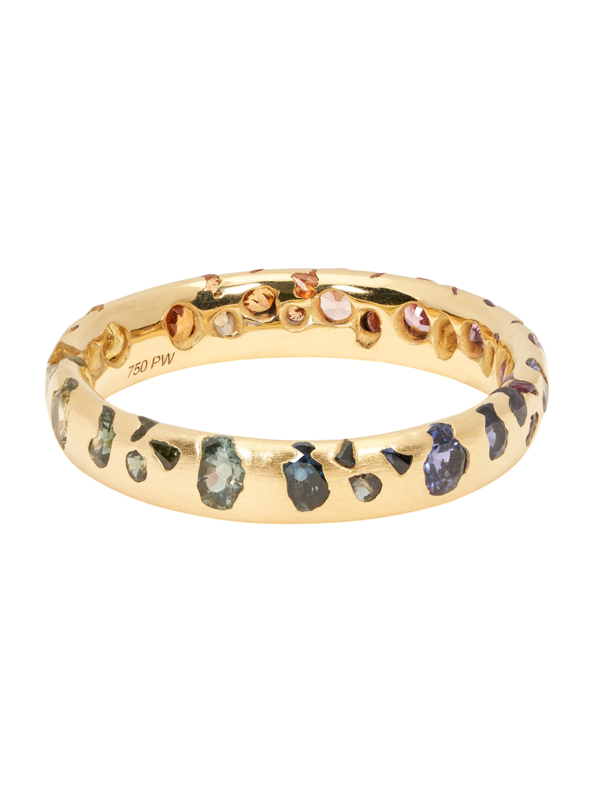 Blossom Crush Gradient Confetti Ring