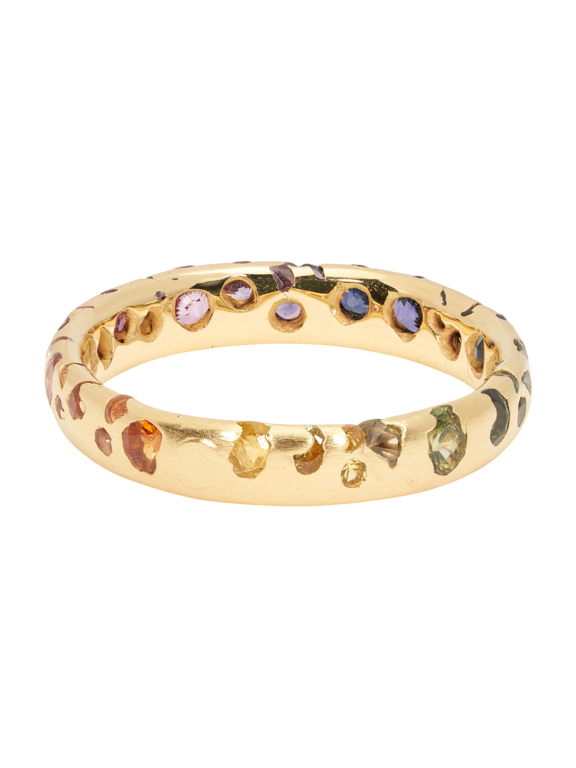 Blossom Crush Gradient Confetti Ring