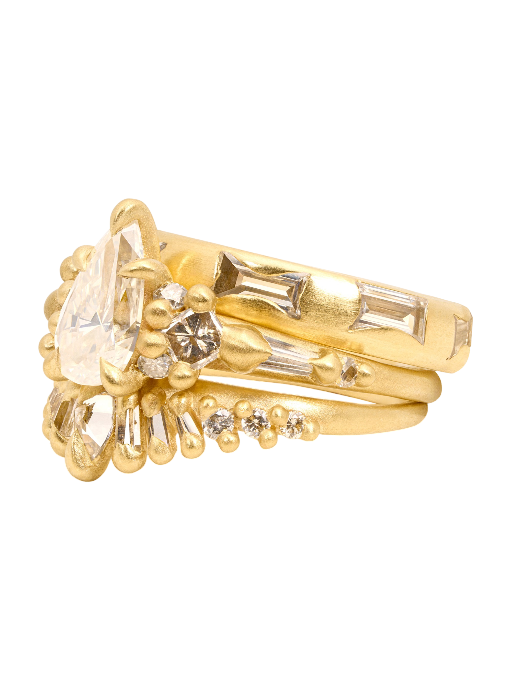 Diamond Baguette Celeste Ring
