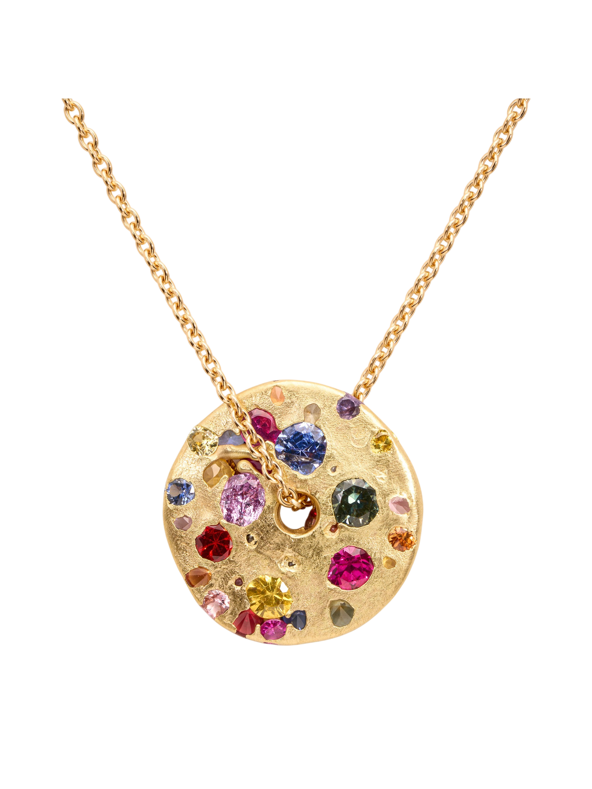 Rainbow Spinner Necklace