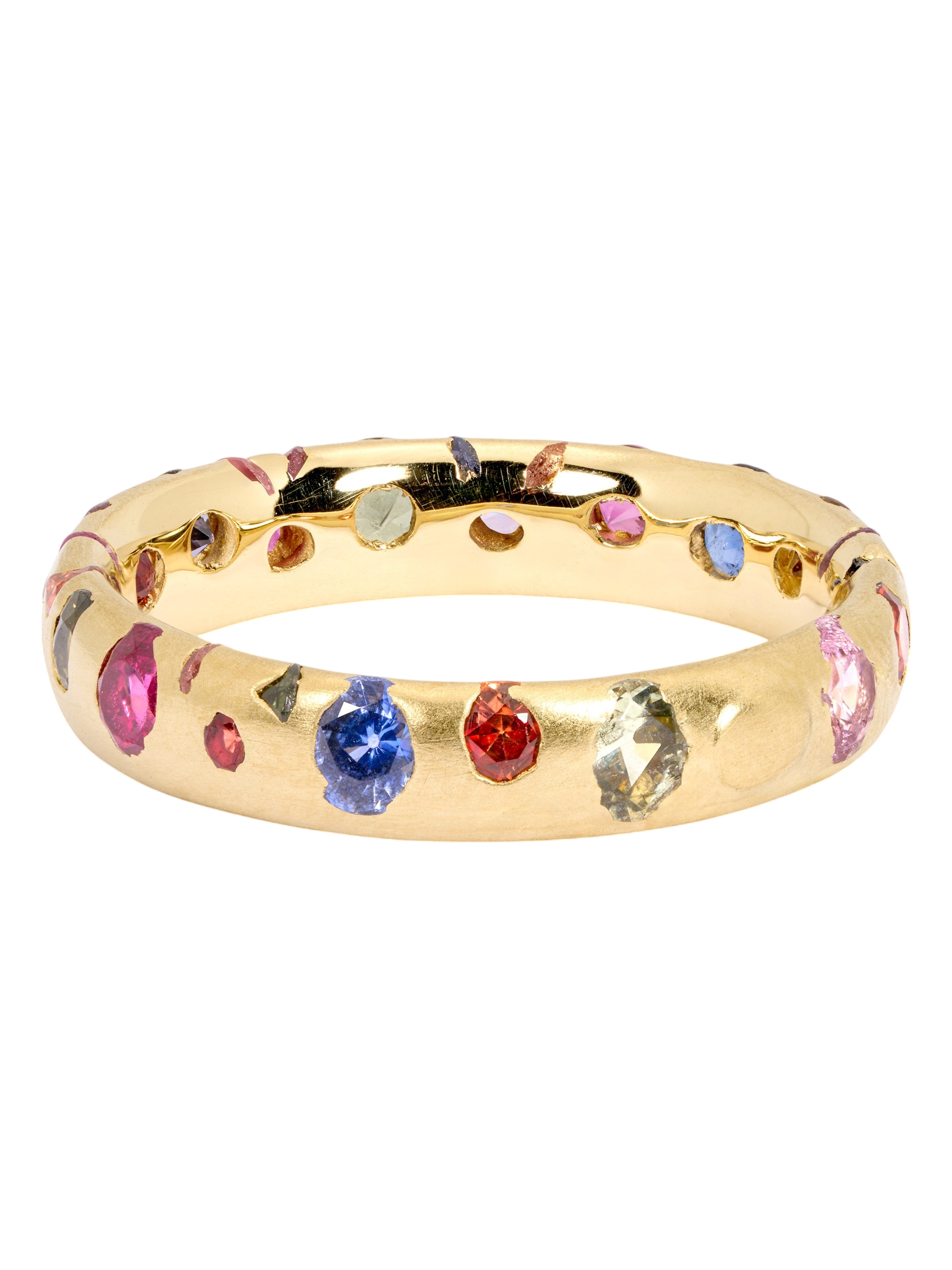 Rainbow Confetti Ring