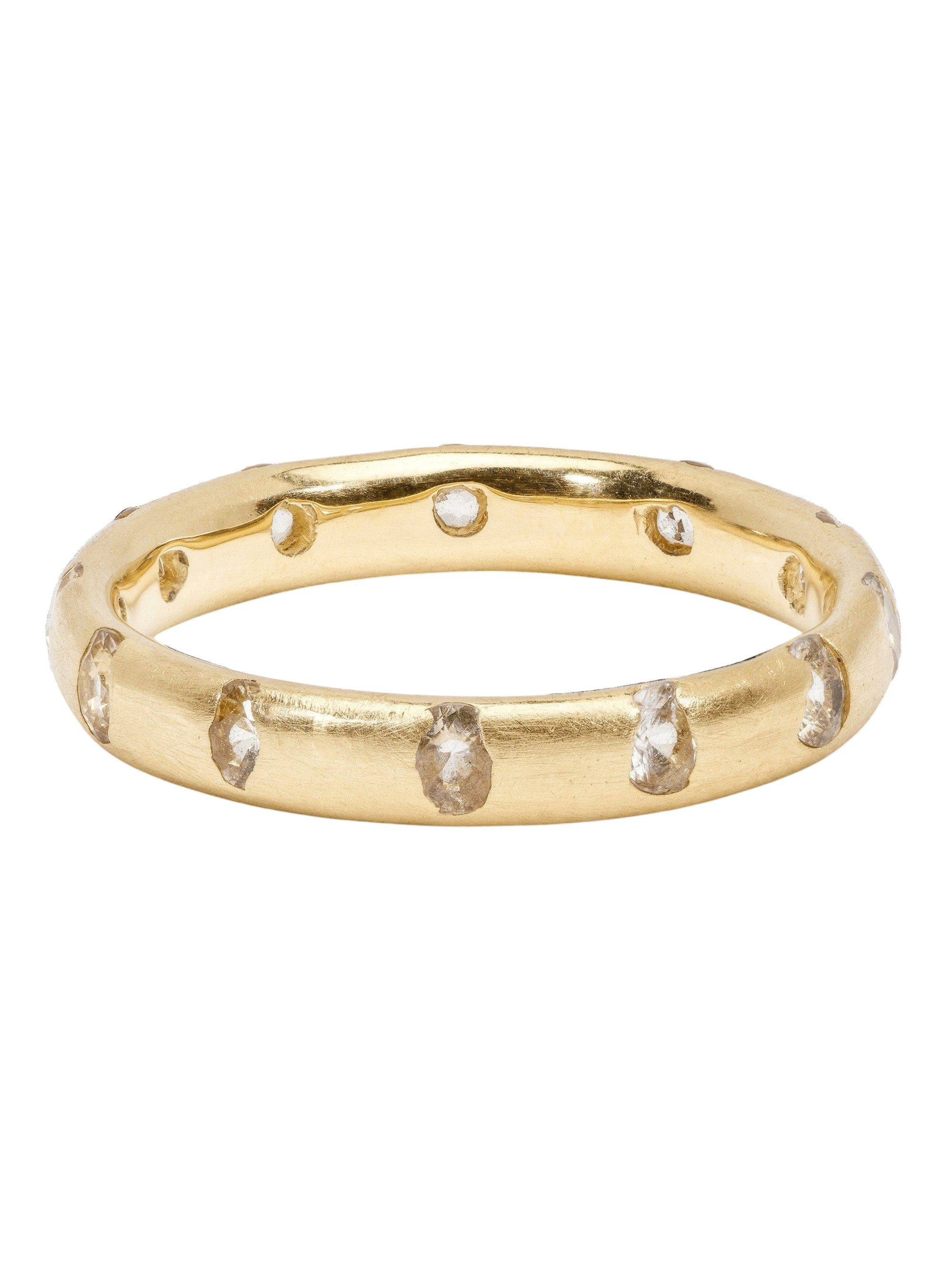 Slim White Celeste Ring photo