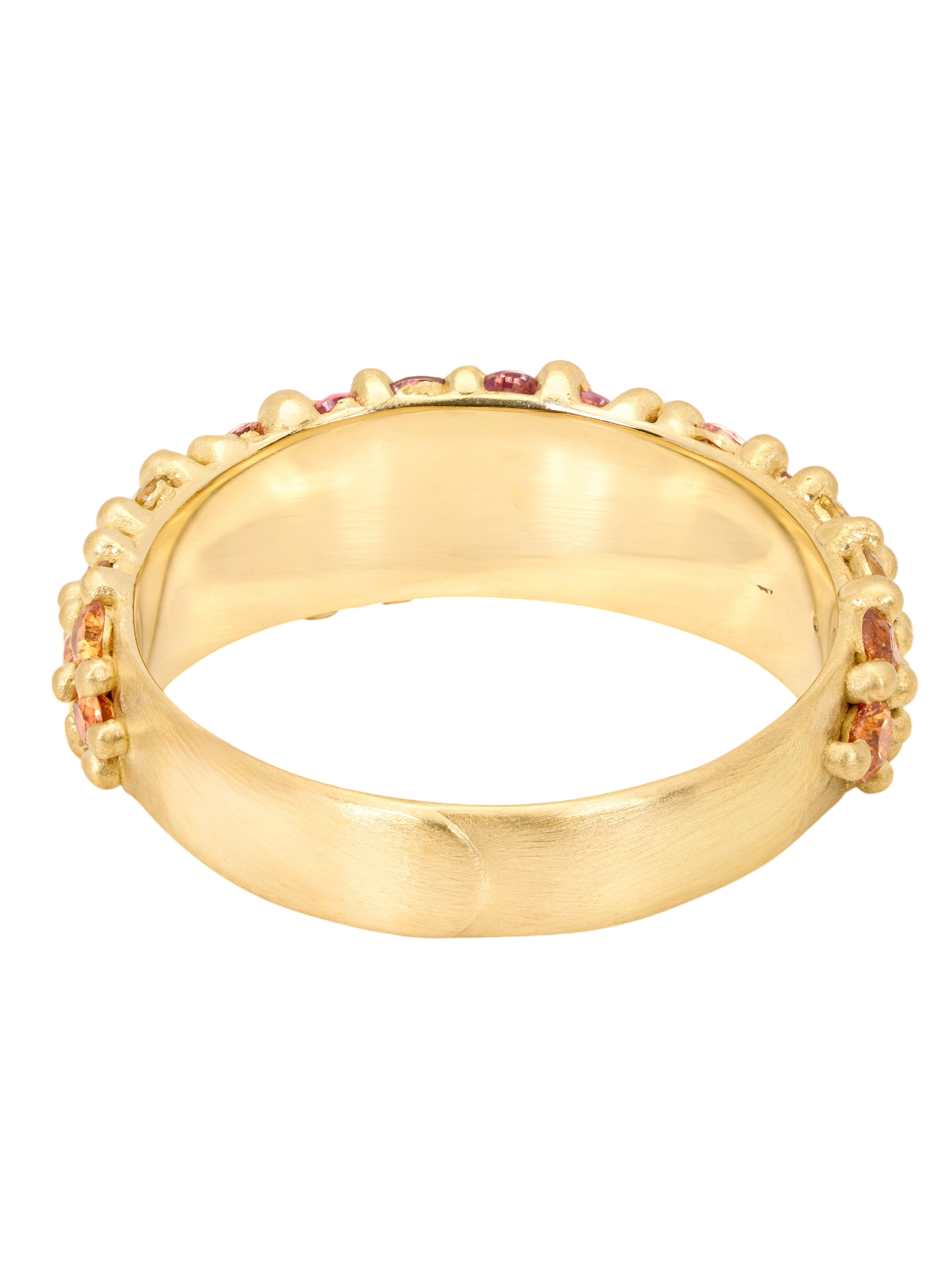 Wide California Sunset River Ring