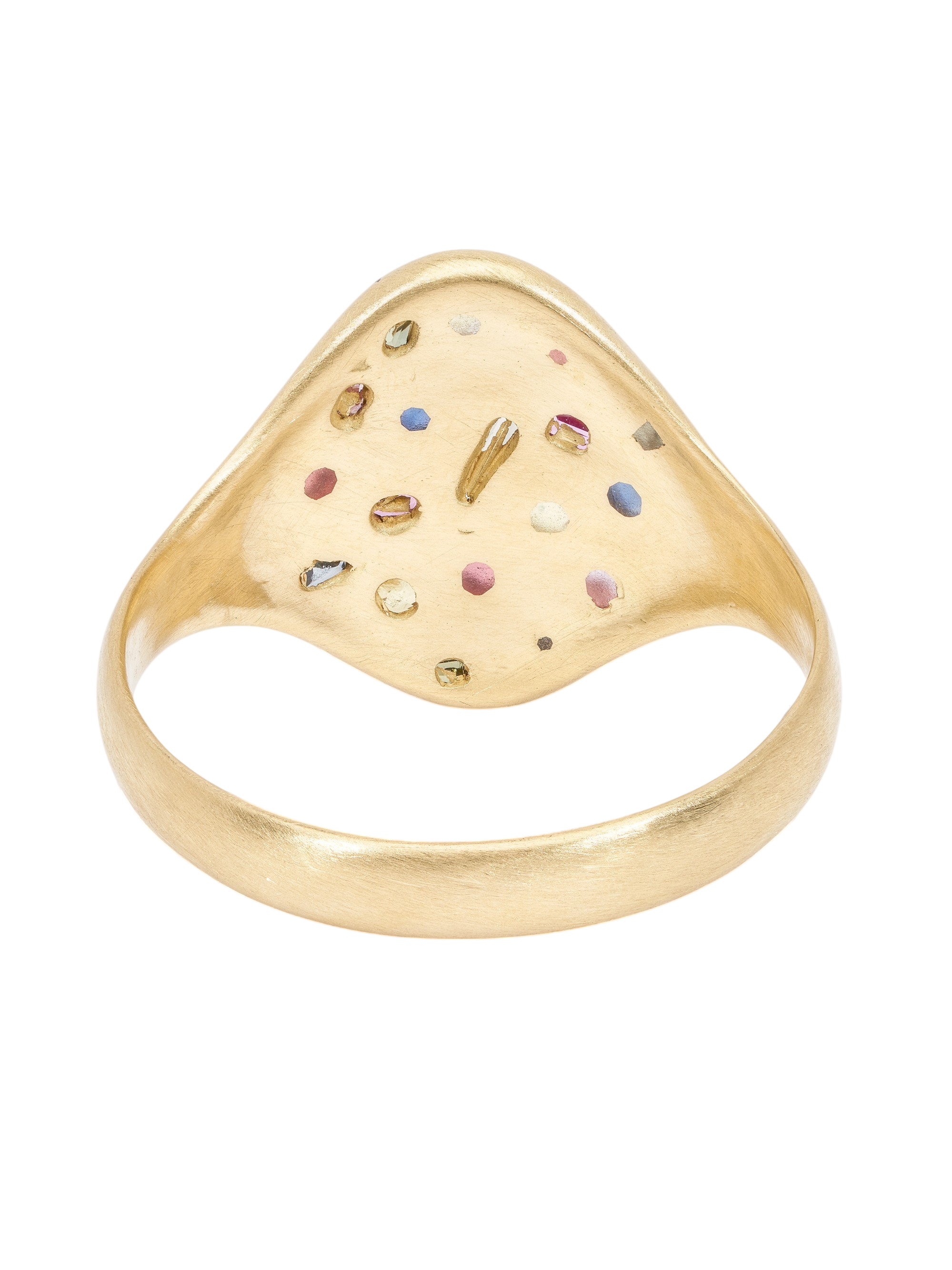 Harlequin Signet Ring