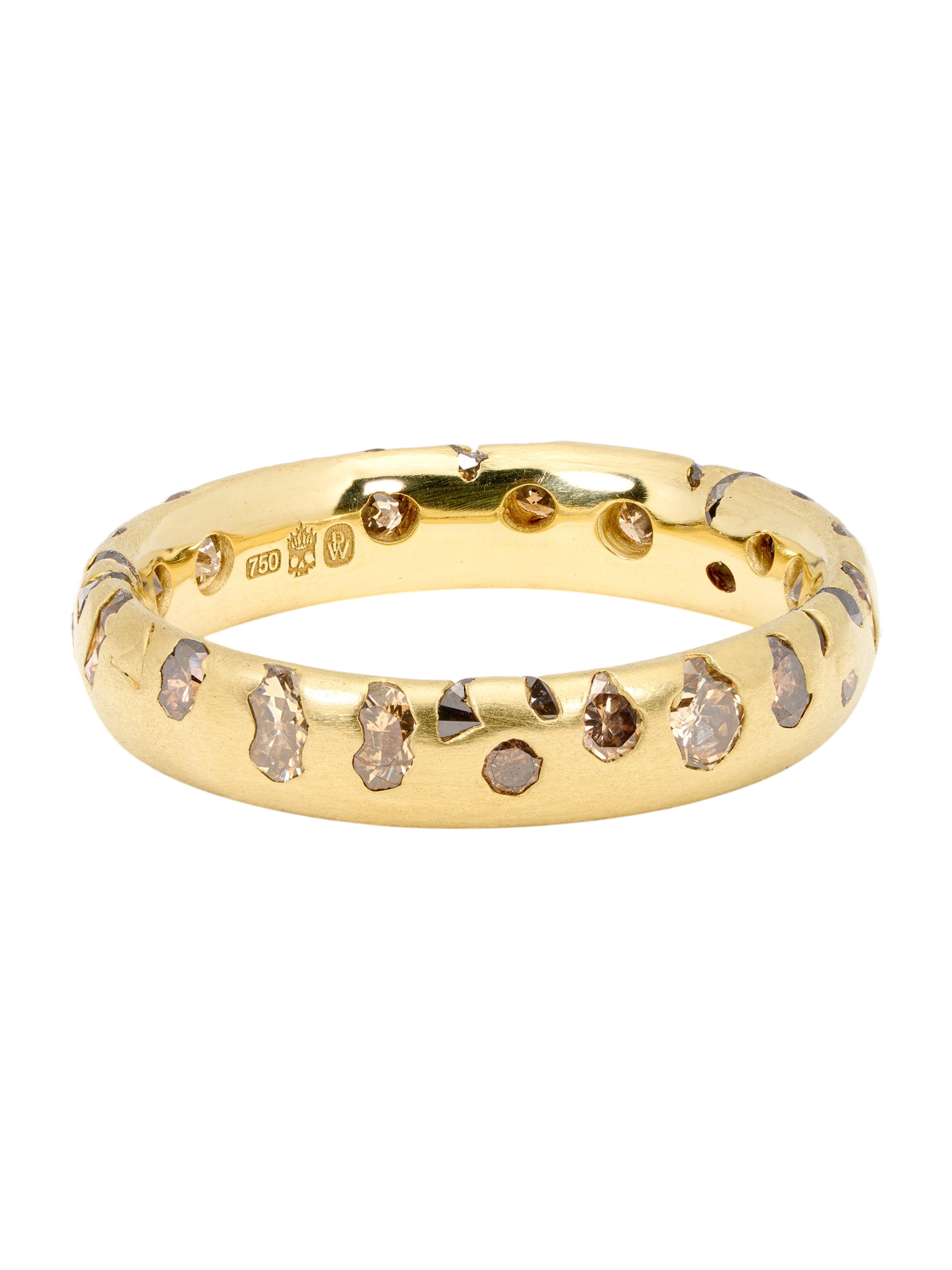 Cognac Diamond Confetti Ring photo