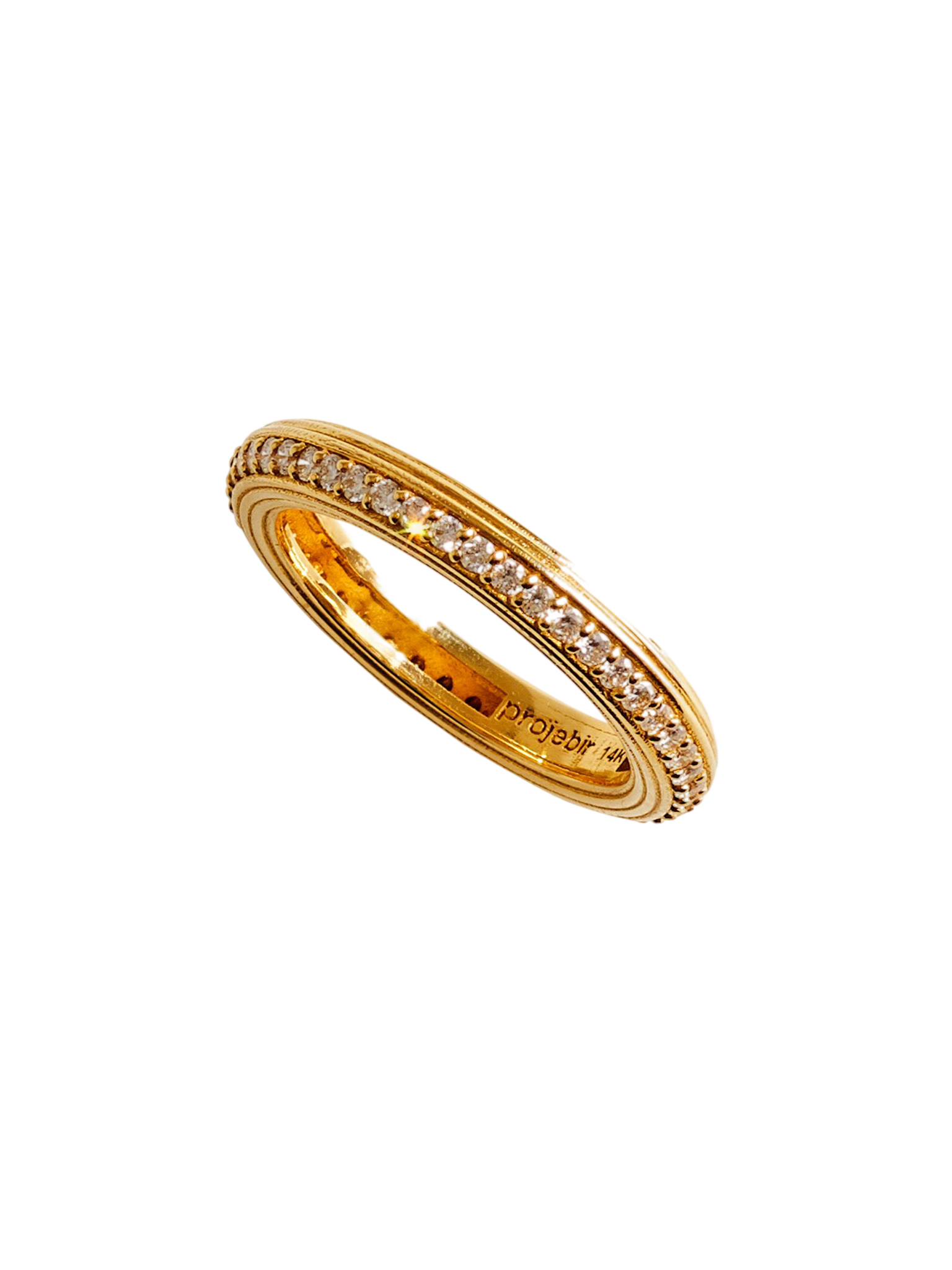 Basic eternity diamonds ring