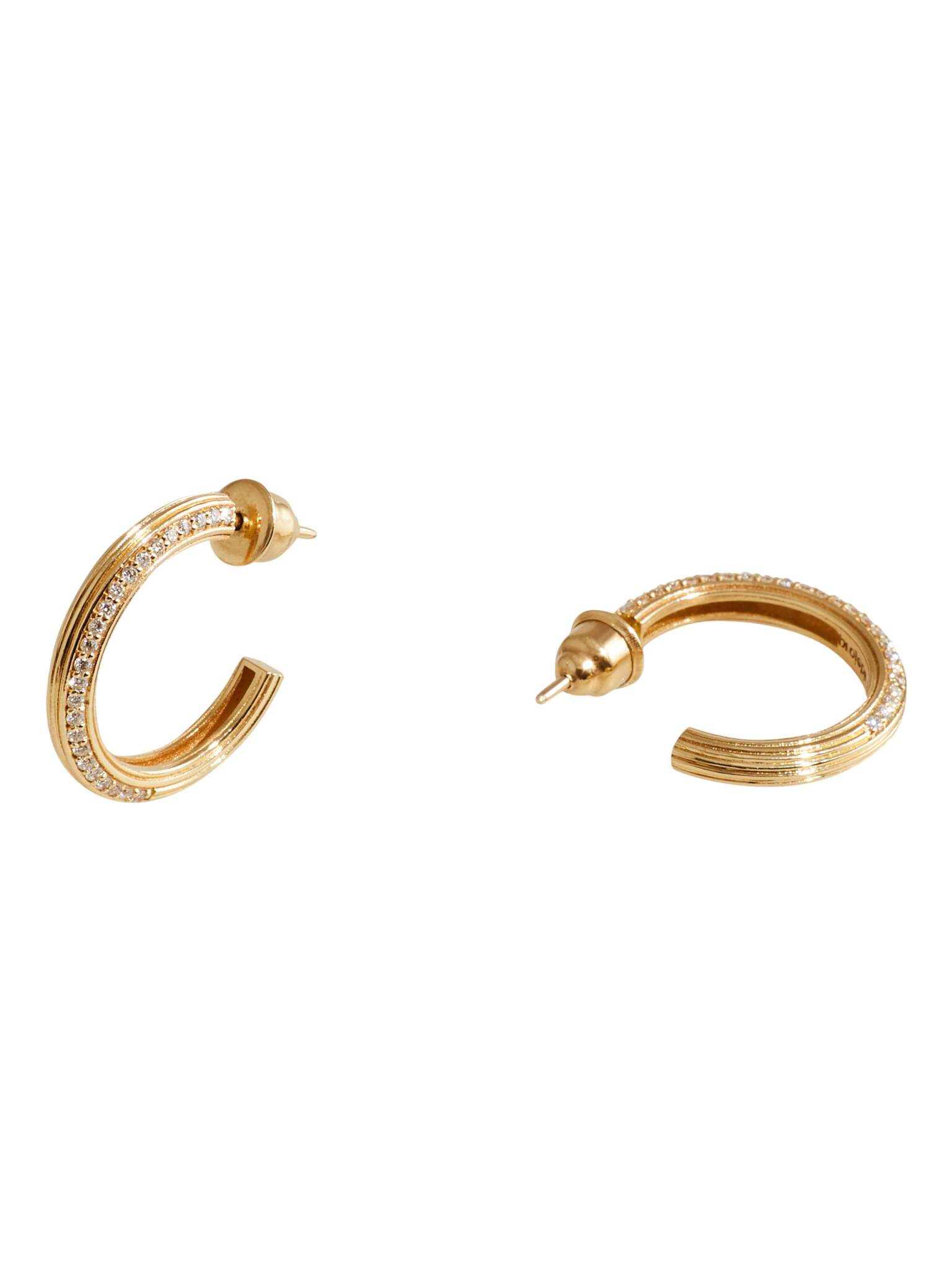 #1 basic diamonds hoops