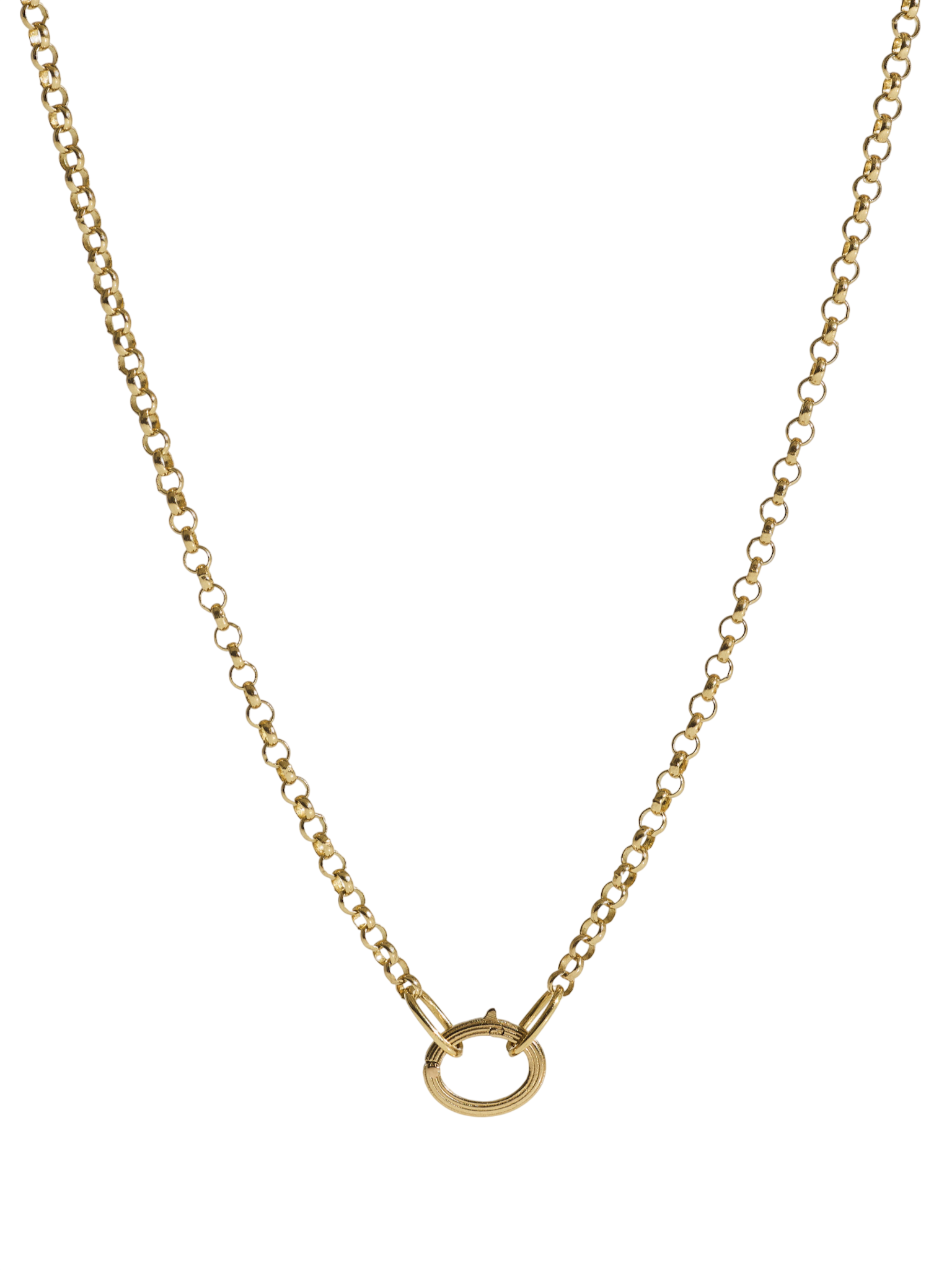 Lock chain necklace