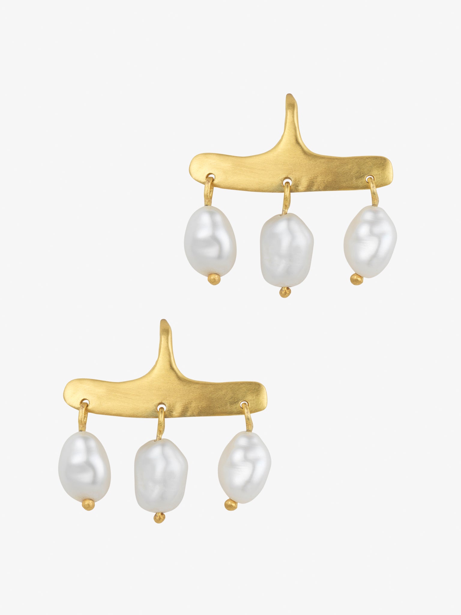 Keshi pearl syca earrings