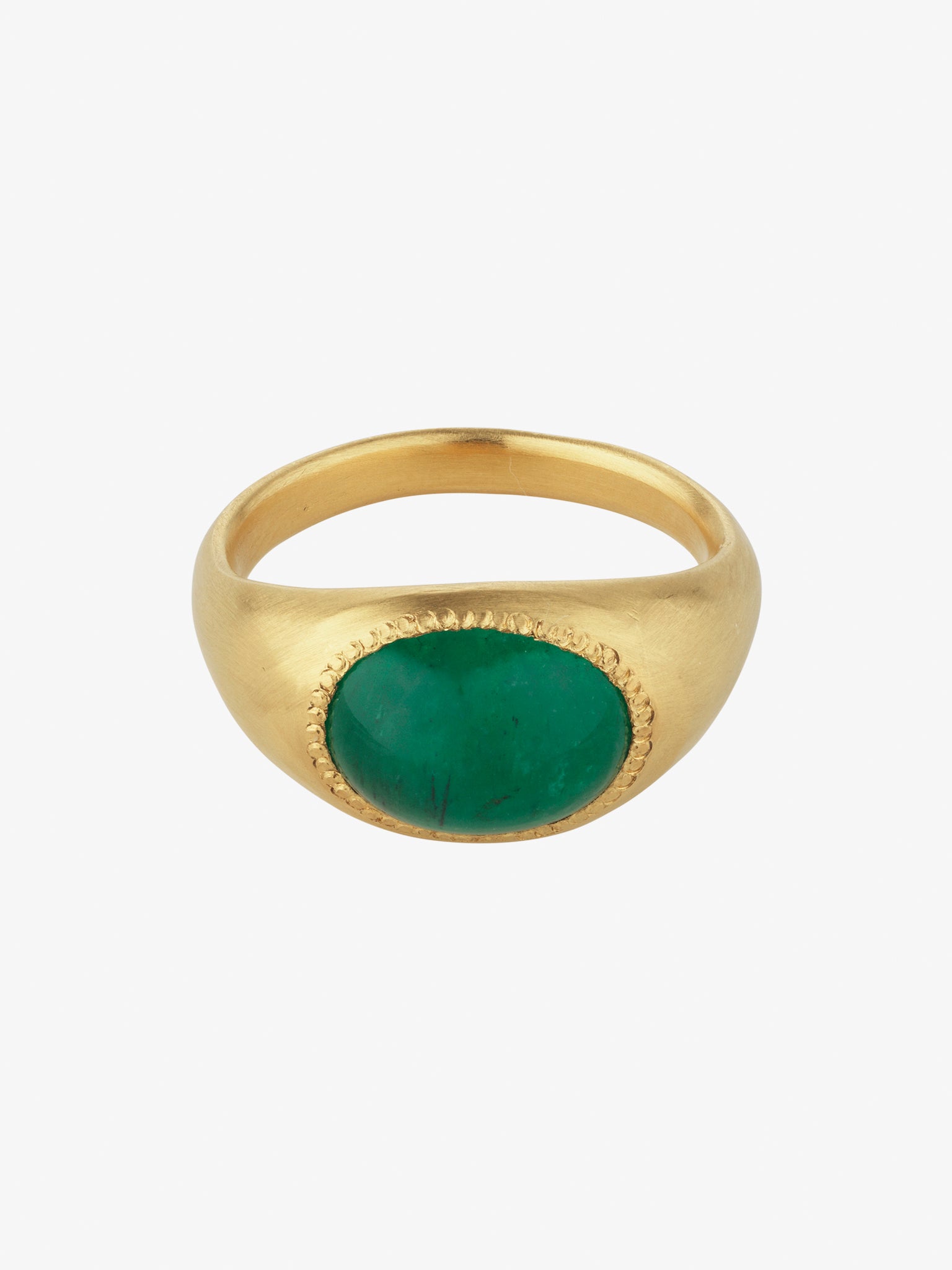 Emerald roz ring