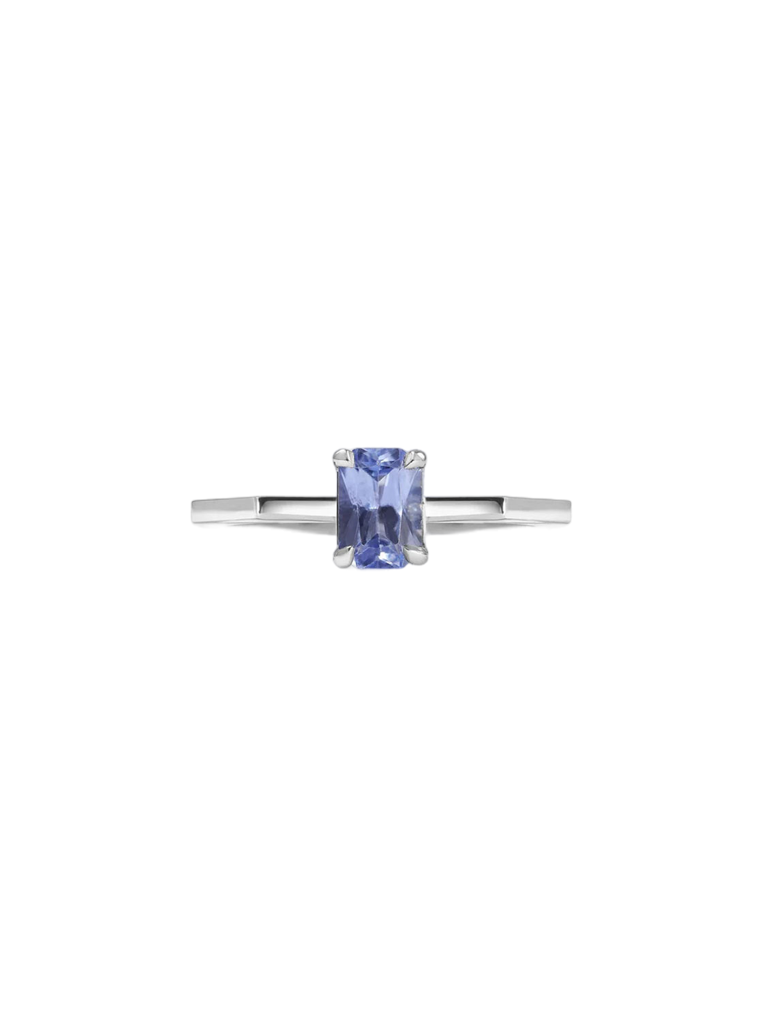 Sapphire deco ring