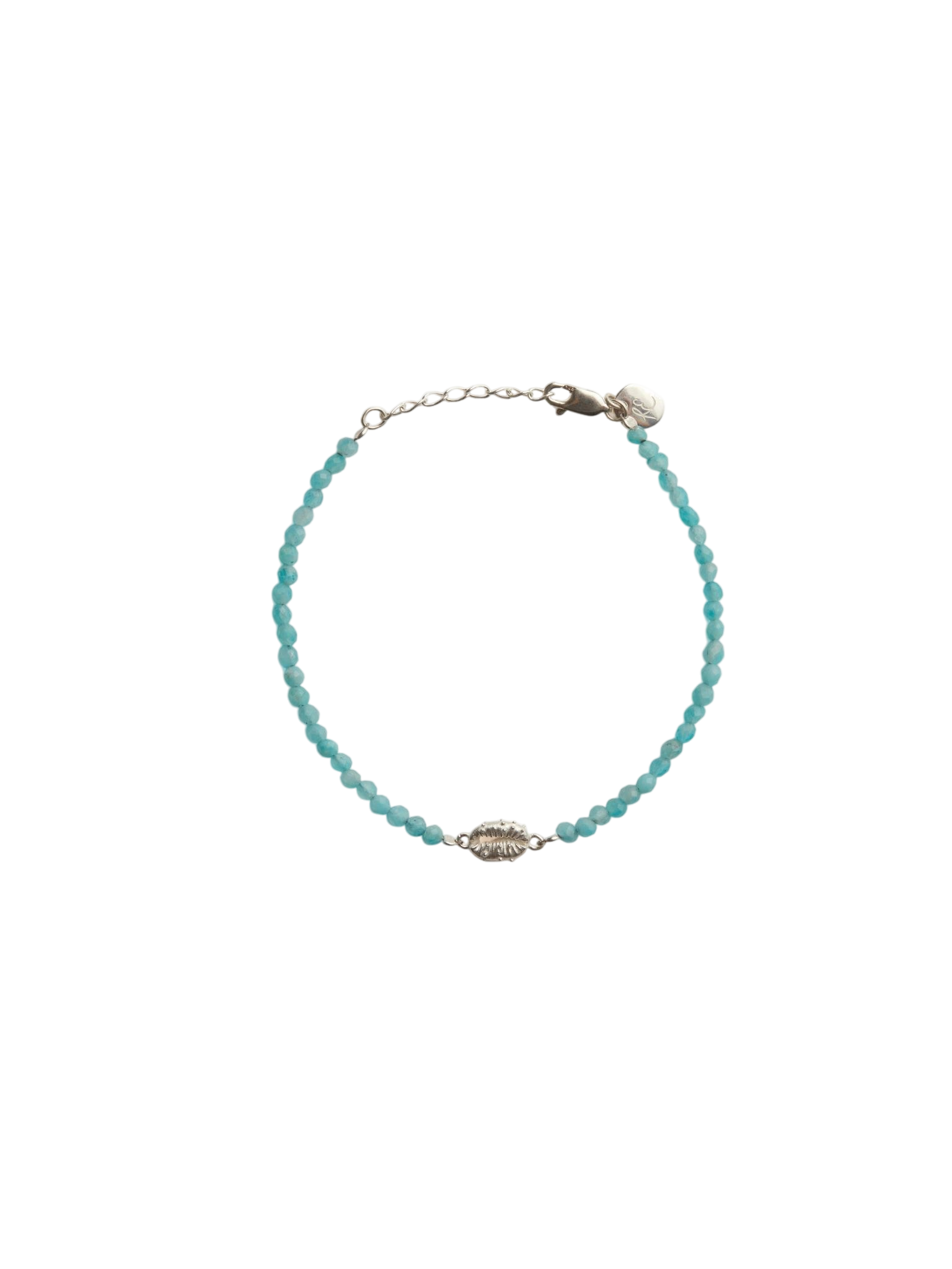 Aphrodite mini amazonite bracelet silver