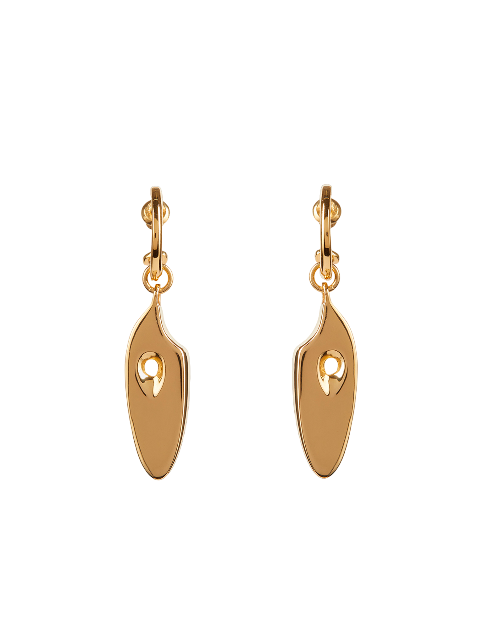 Juno gold earrings