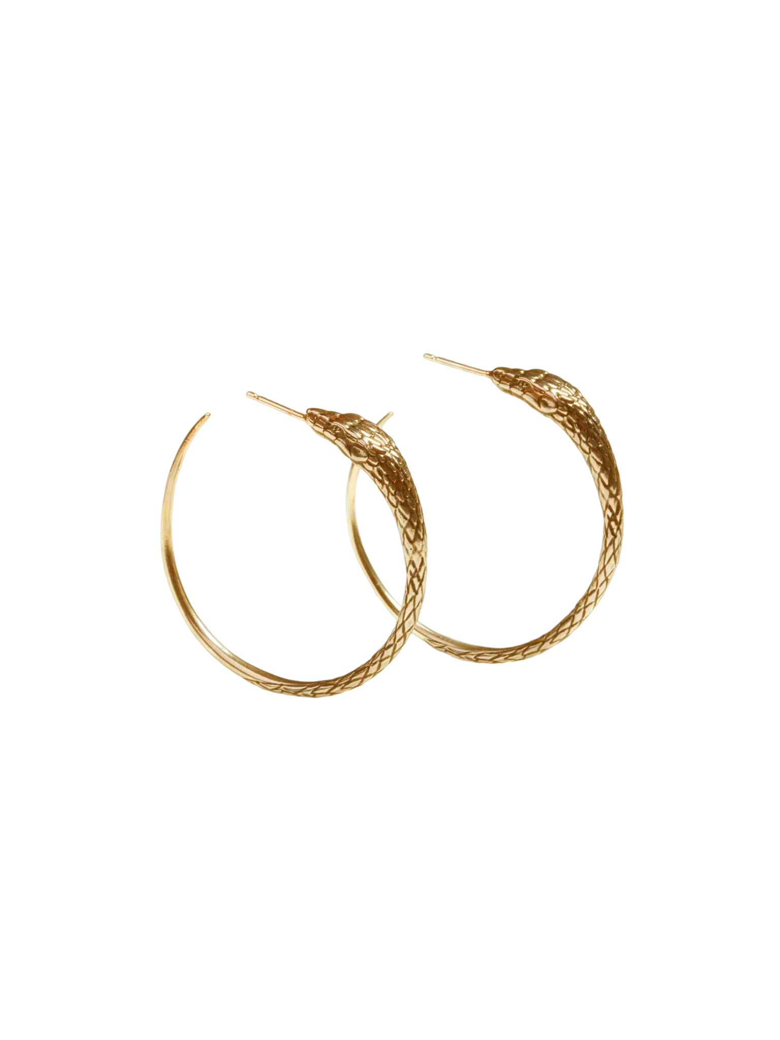 Ouroboros large snake hoops