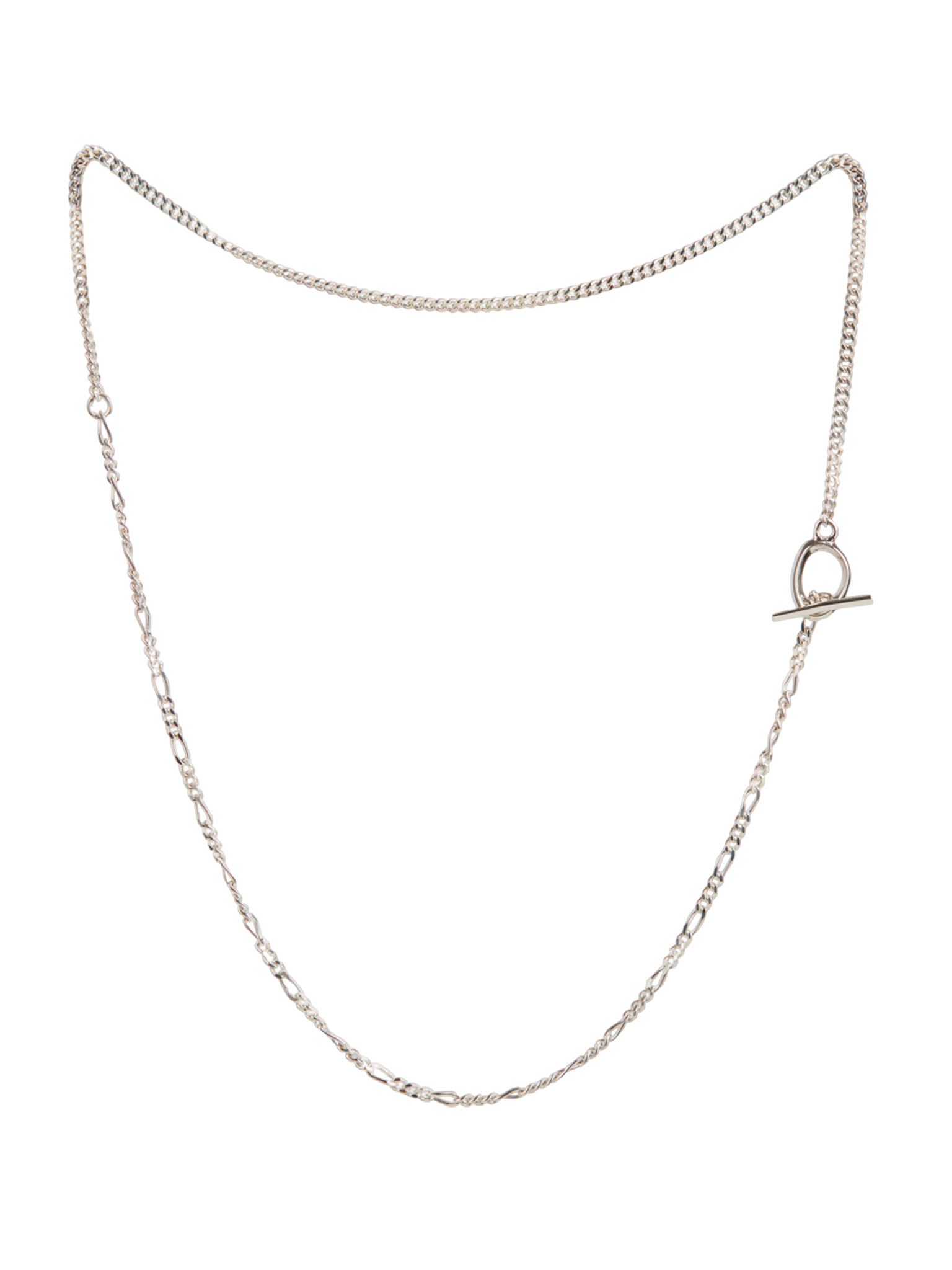 Terra silver necklace