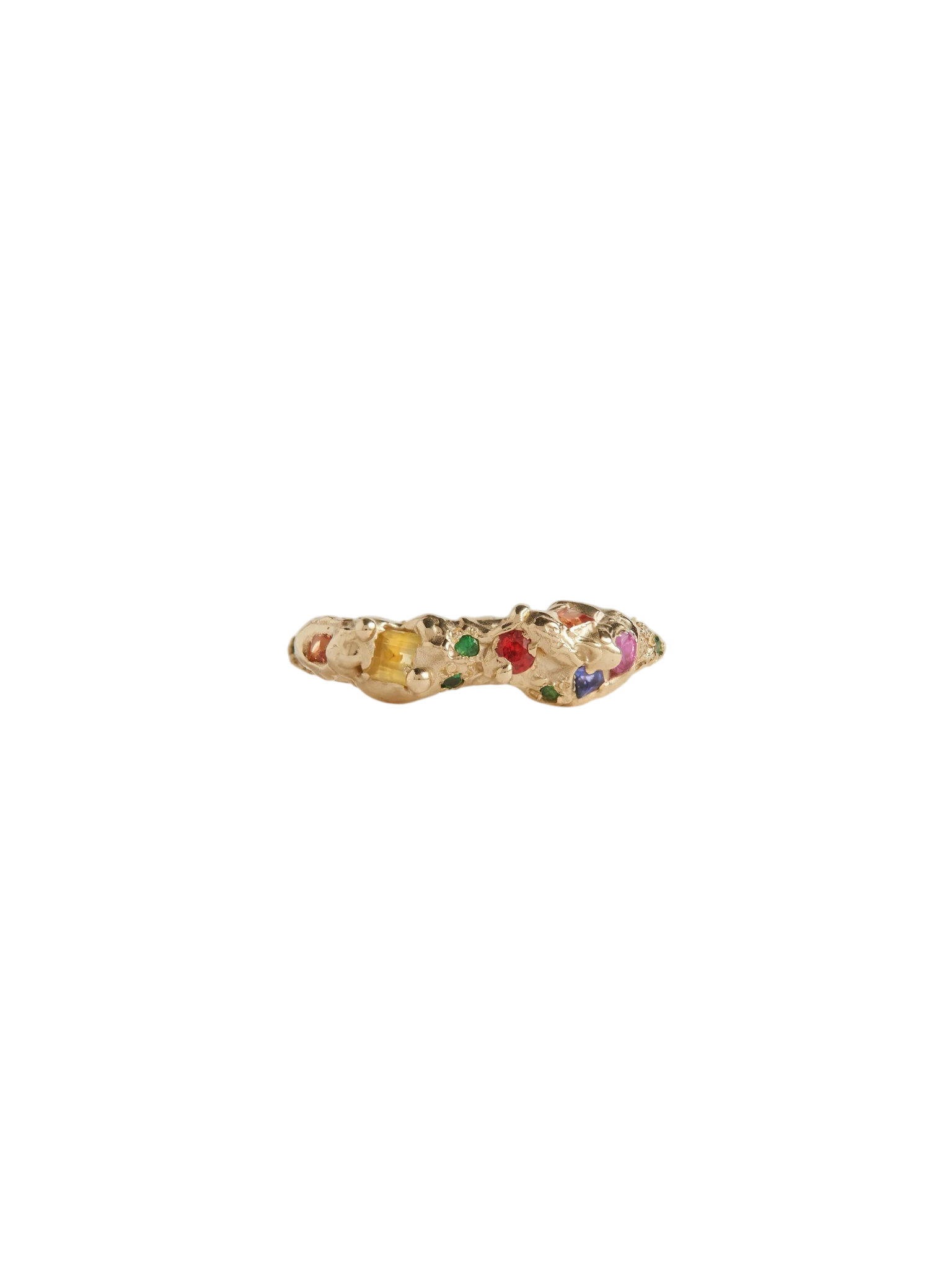 Multi-Coloured Sapphire Treasure Ring