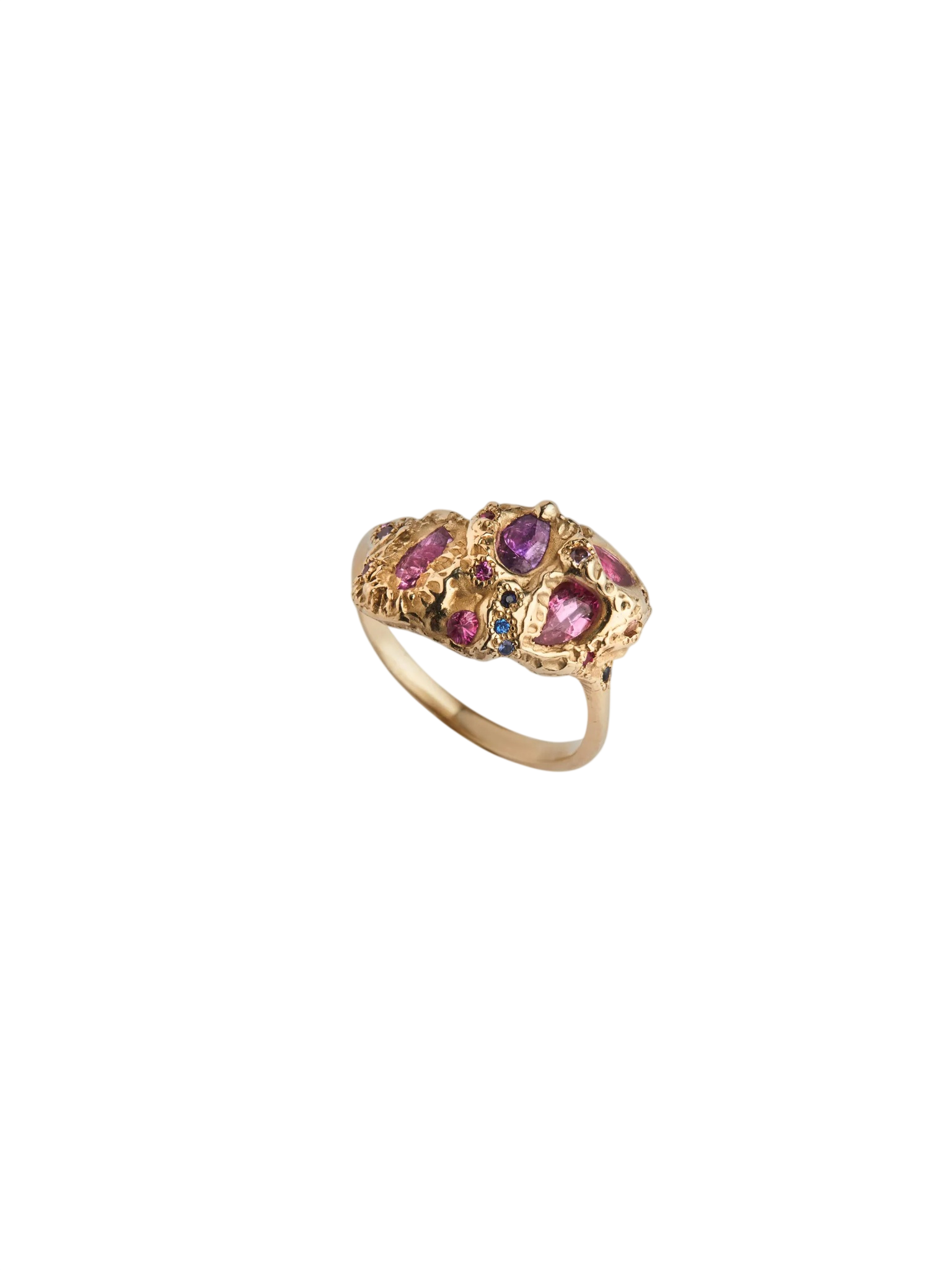 Pink Sapphire Sunken Treasure Ring