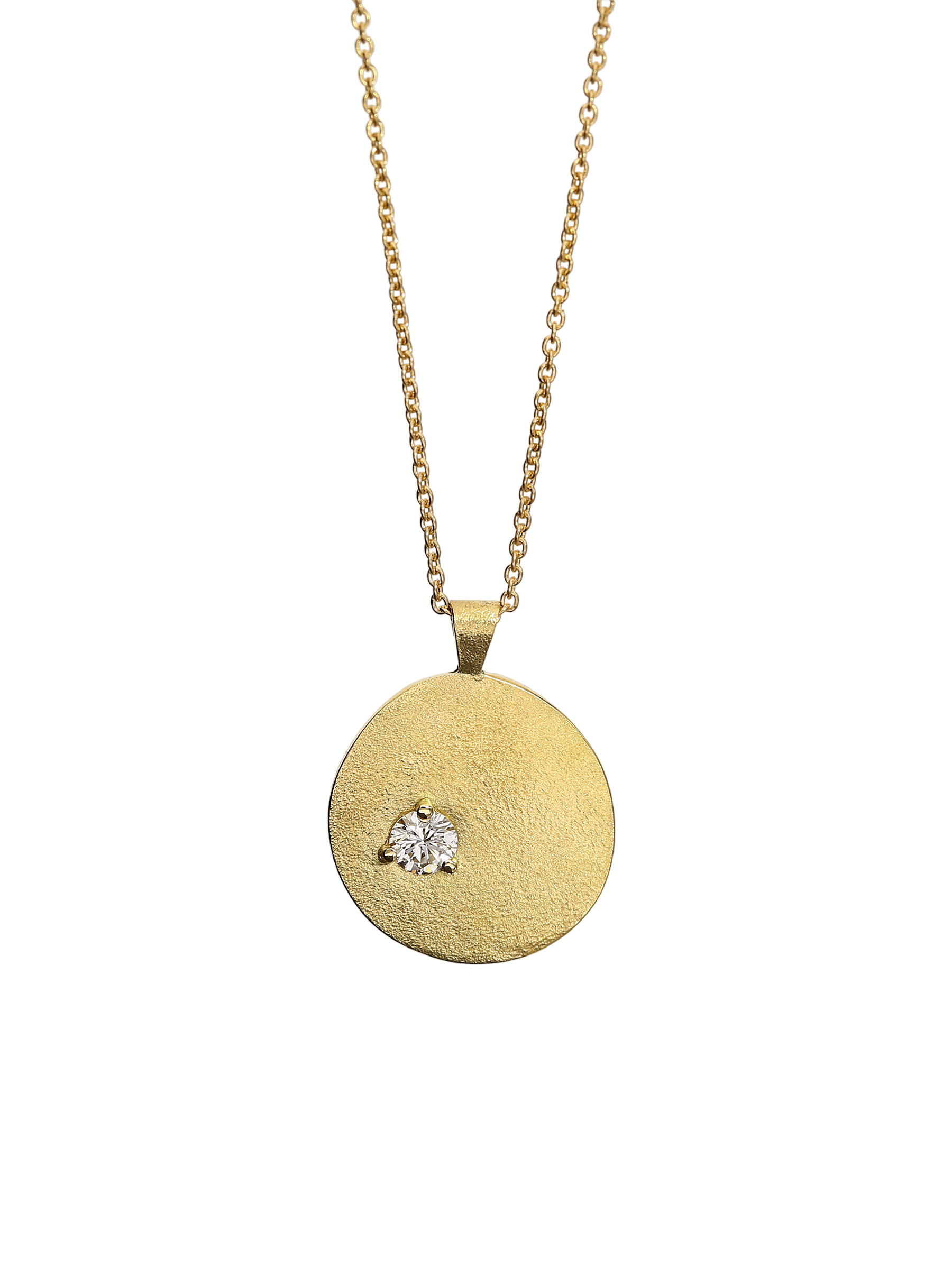 Lv Inspired Medallion Necklace / Kamille Gems Stone Jewelry