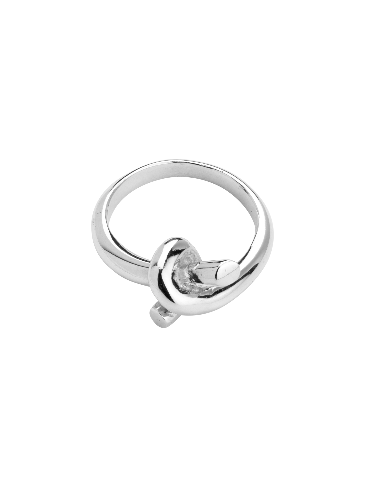 Promise knotted ring