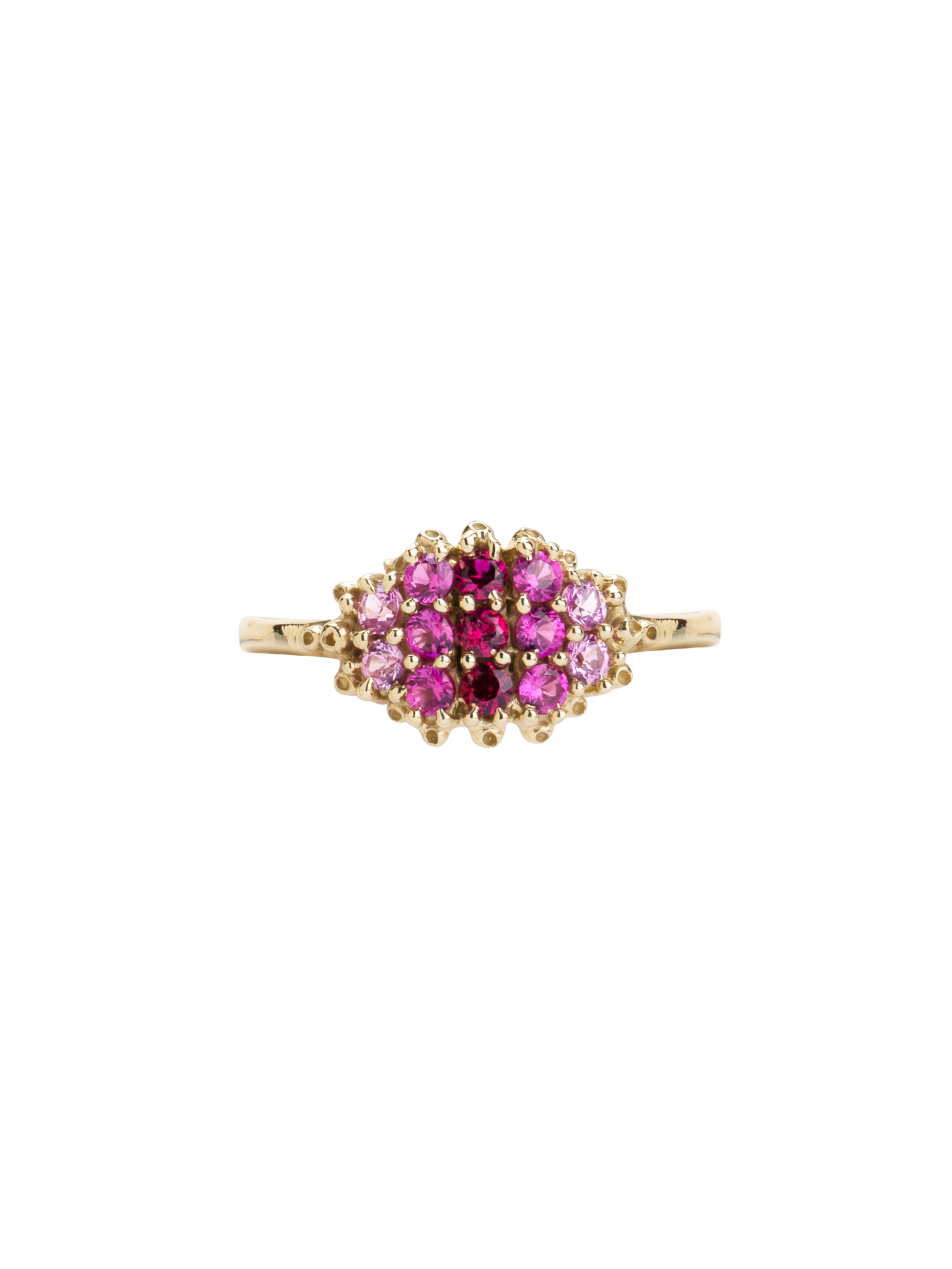 Fereastra ombre pink ring