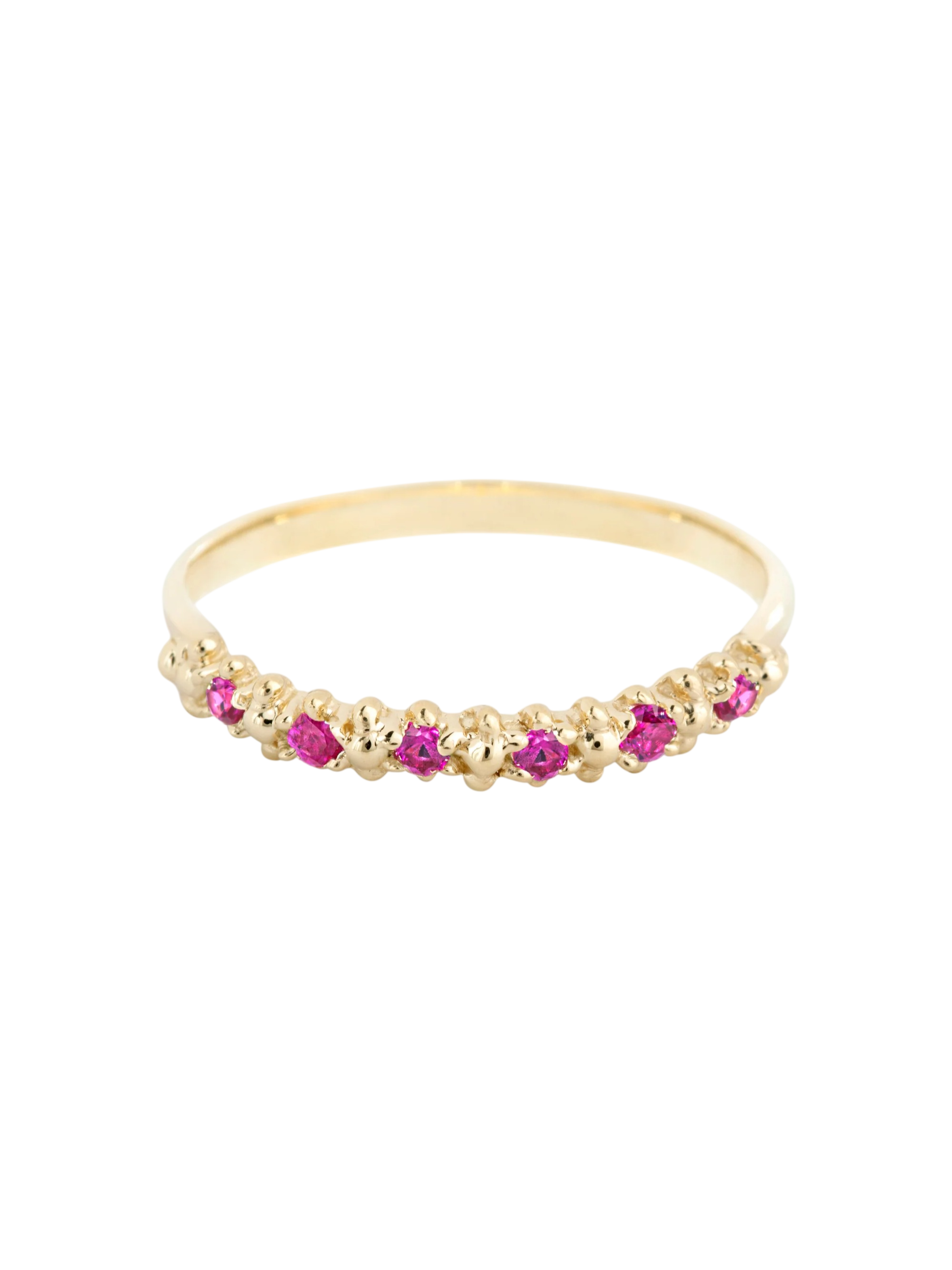 Carmel Stack Ring - Ruby photo