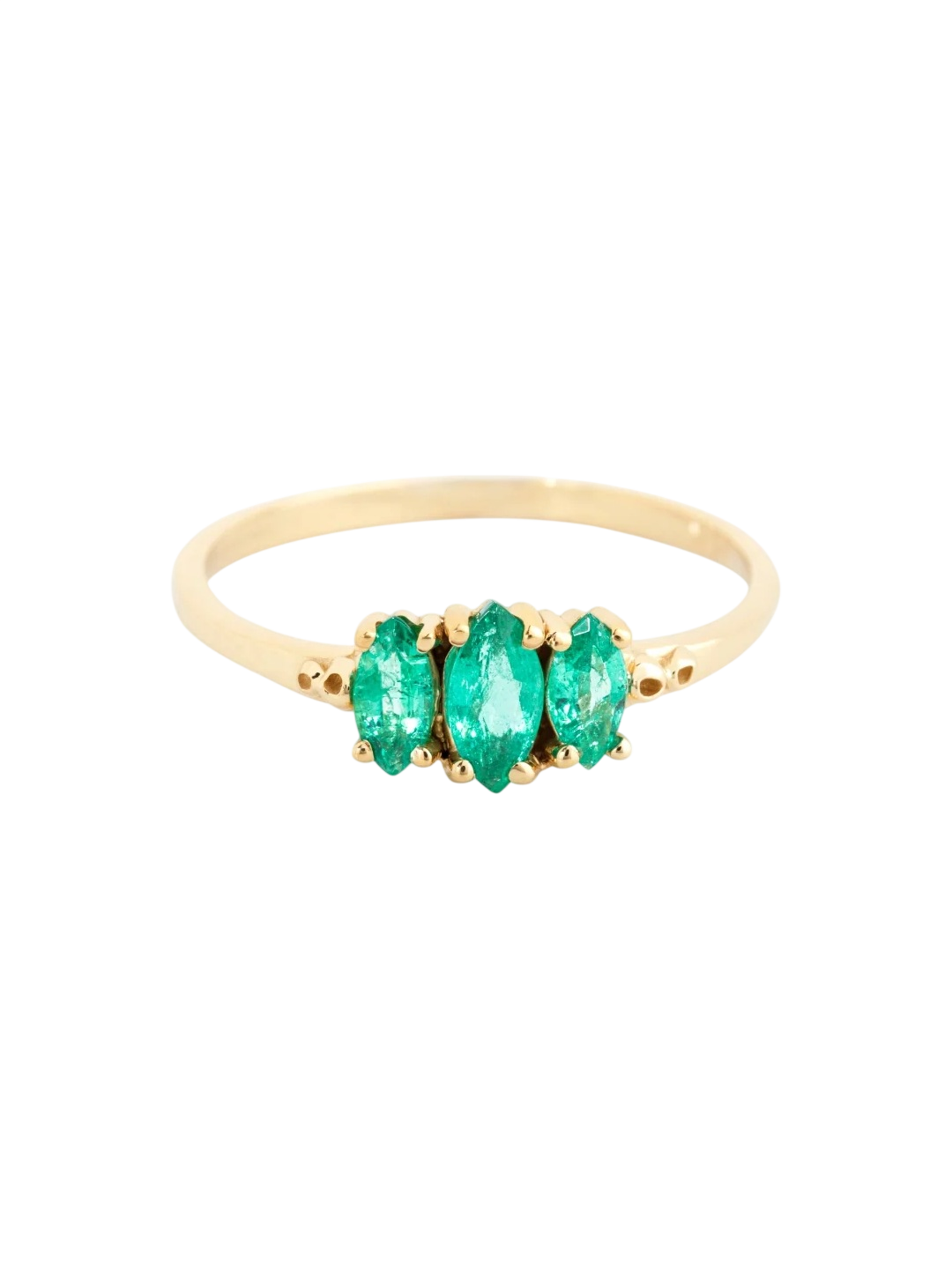 Rosa Ring- Emerald photo