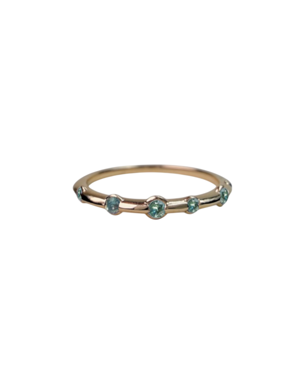 Stardust Demi Band - Green Sapphire photo