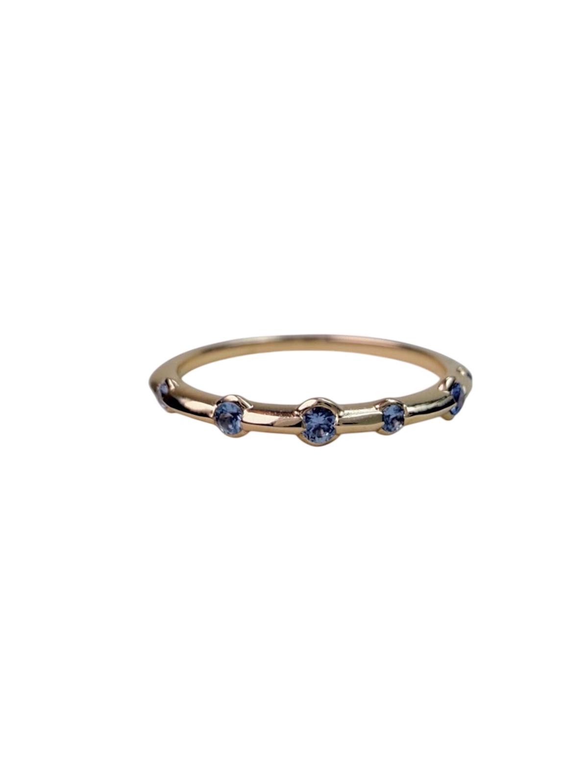 Stardust Demi Band - Denim blue Sapphire photo
