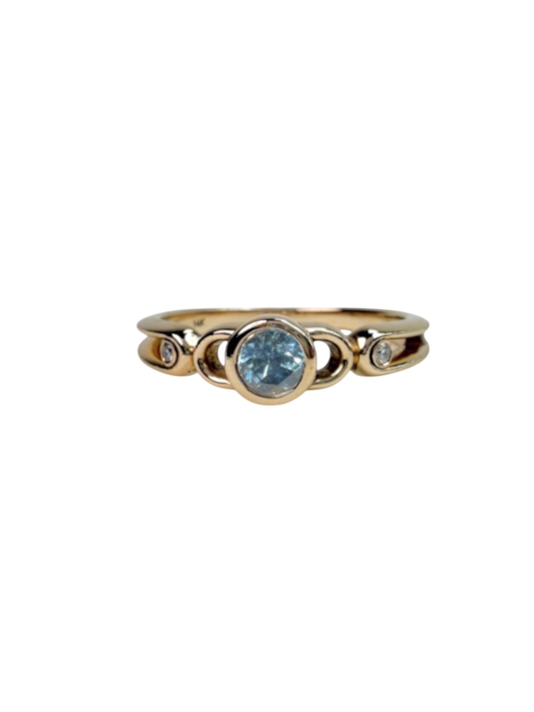 Great Encounter Ring - Australian Teal Sapphire photo